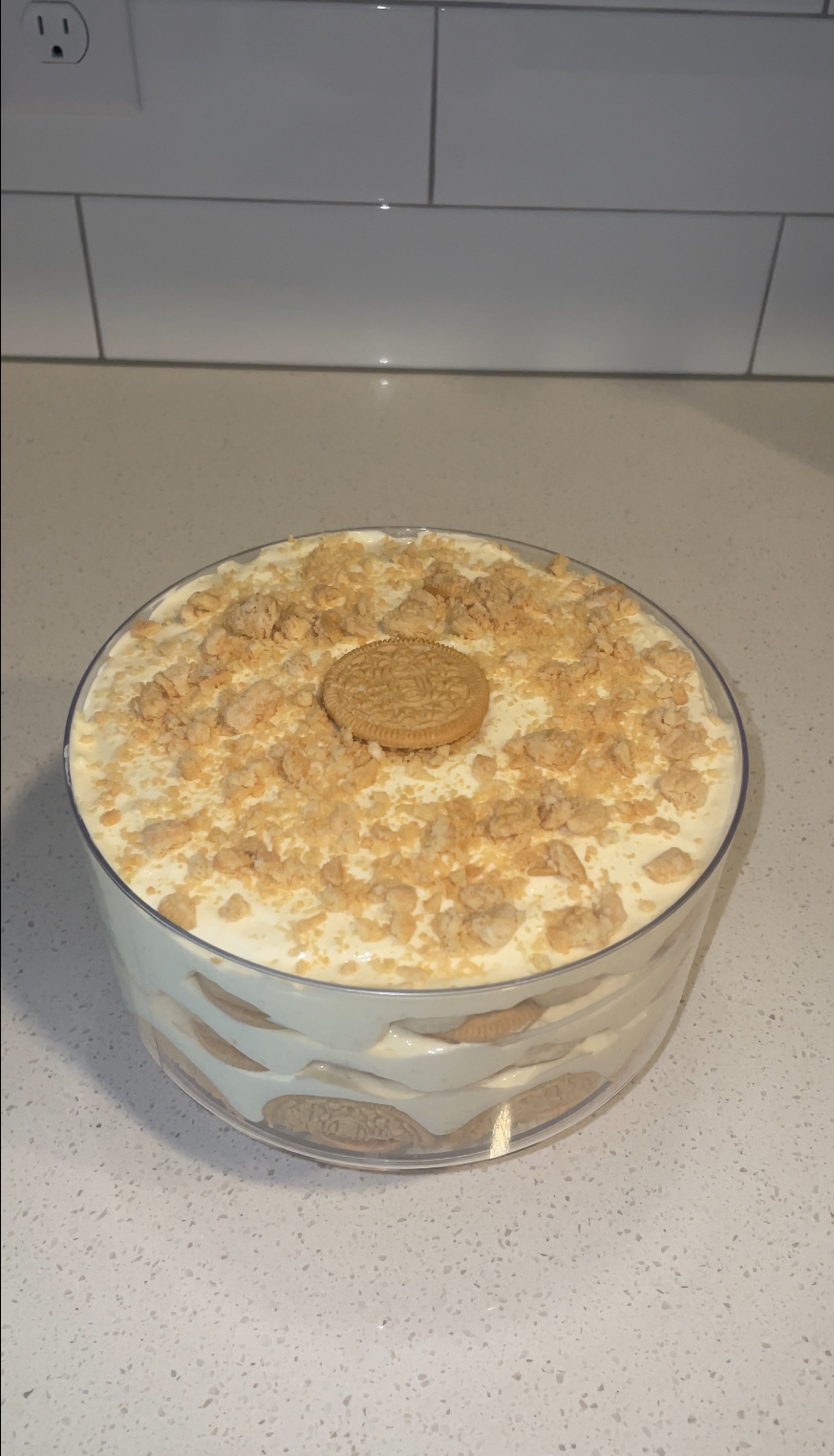 Golden Banana Trifle