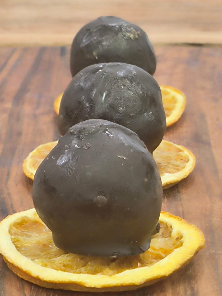 Orange Tahini Bites (Fasting)