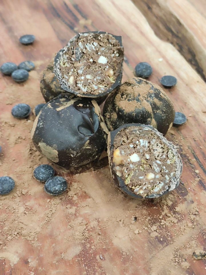 Cacao Tahini Bites (Fasting)