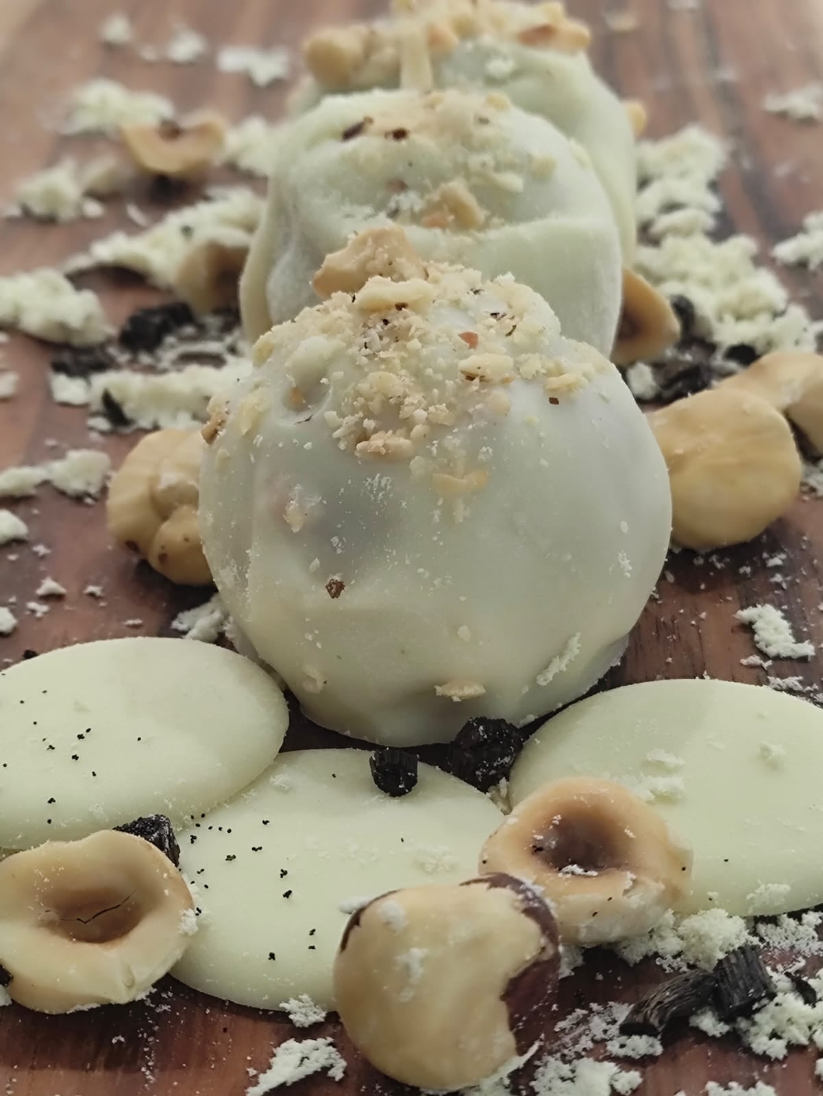 Vanilla Protein Bombs White