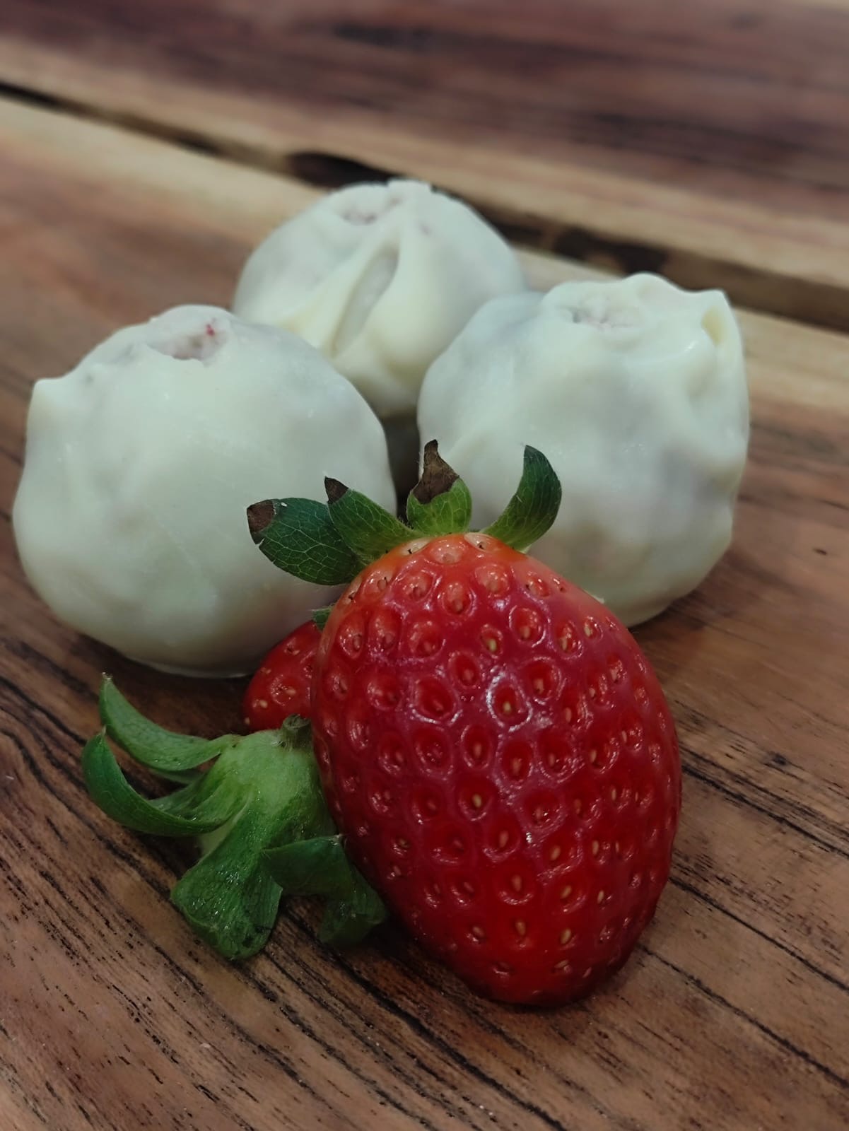 Strawberry Protein Bombs