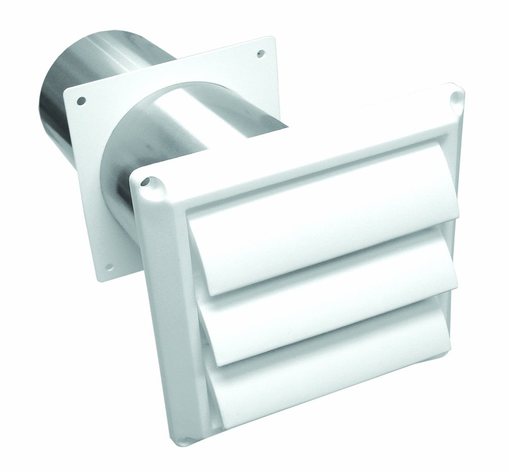 Wall Vent Cap with Louvers