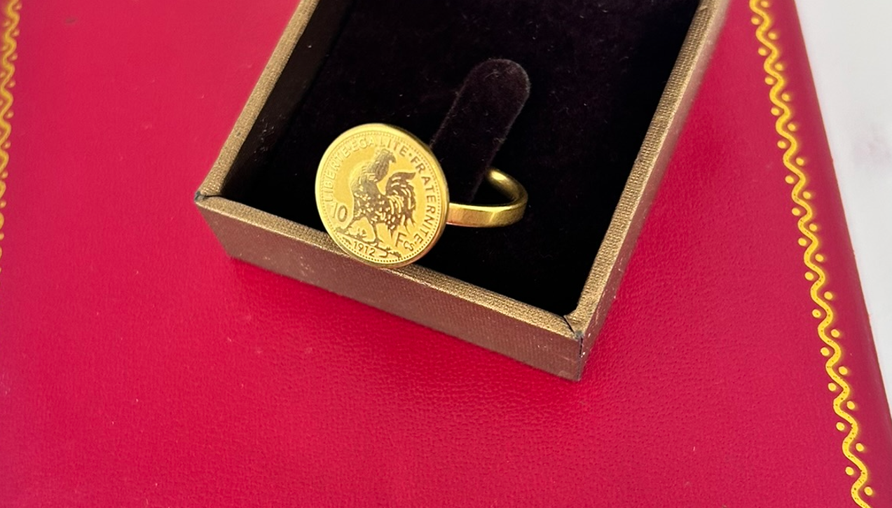 Bague Louise coq