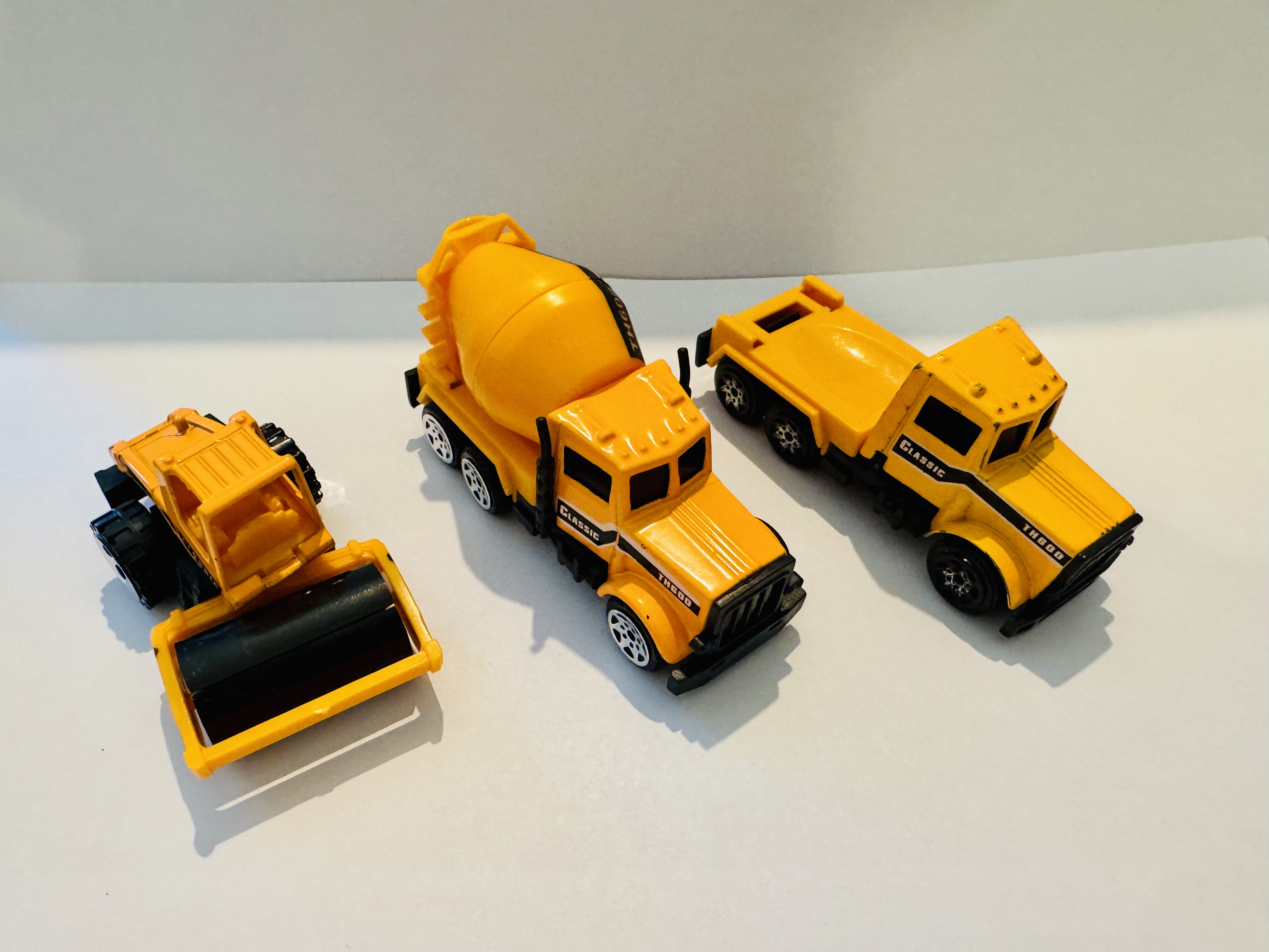 Toy Construction Vehicles Set