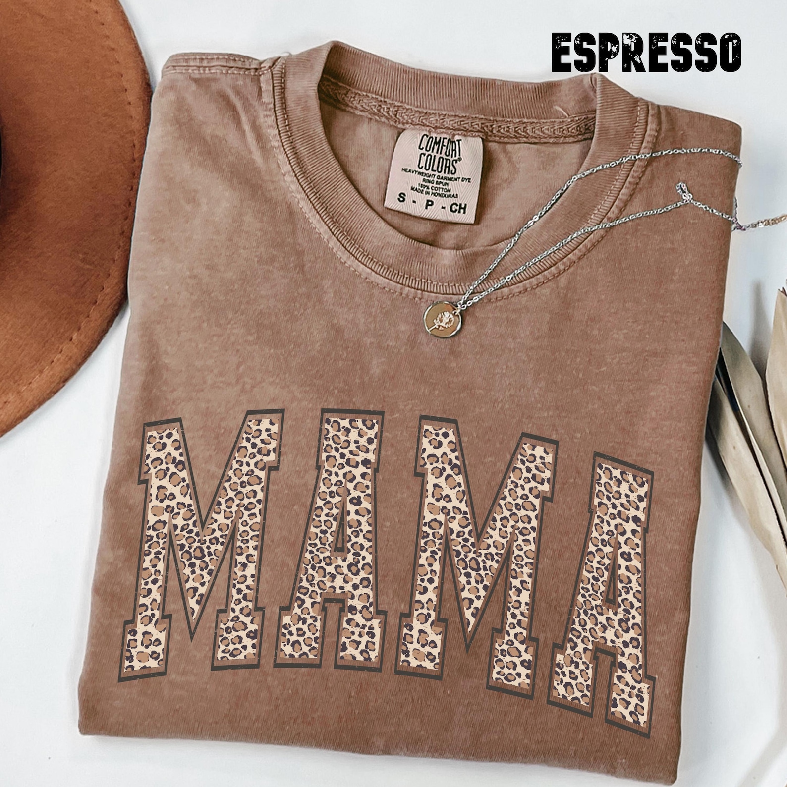 Mothers Day Gift, Mom Shirt, Retro Mama Shirt, Gift For Mom, Mama Shirt, Leopard Mama T-Shirt
