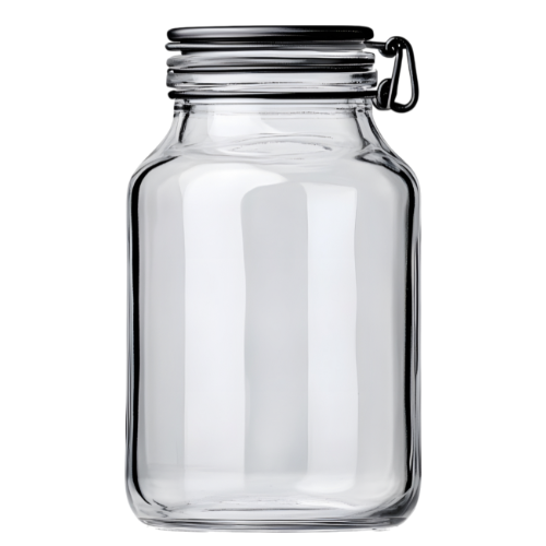 Glass Storage Jar