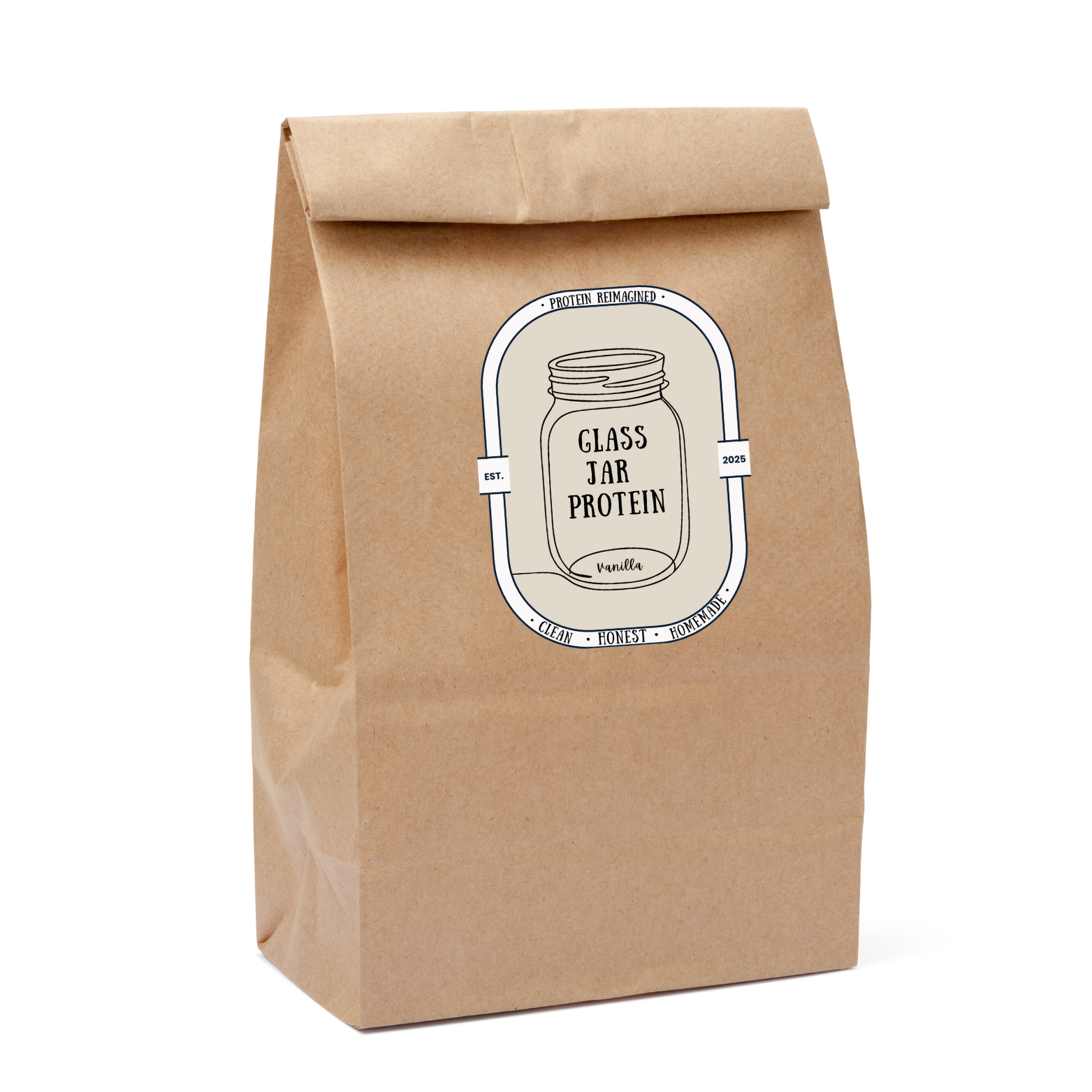 Glass Jar Protein- Vanilla 