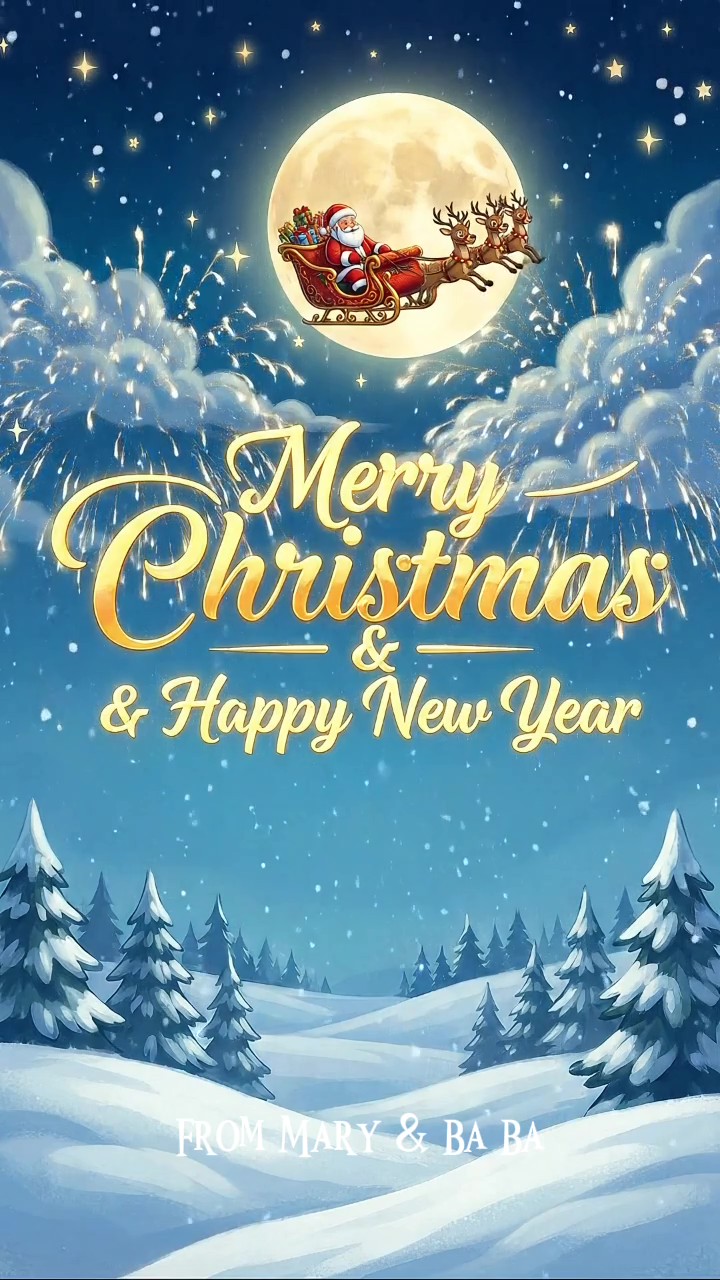 Christmas E-Video Card – From Mary & Ba Ba