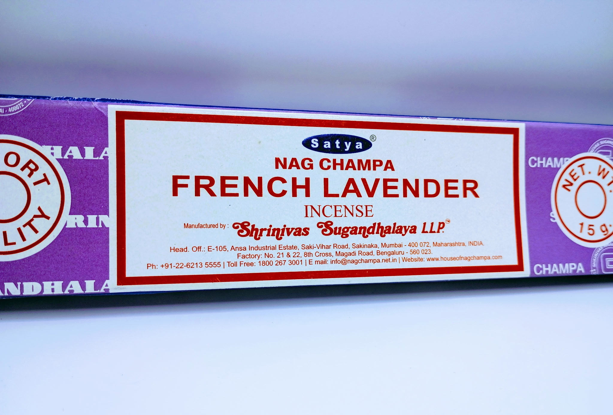 Nag Champa French Lavender (Incense)