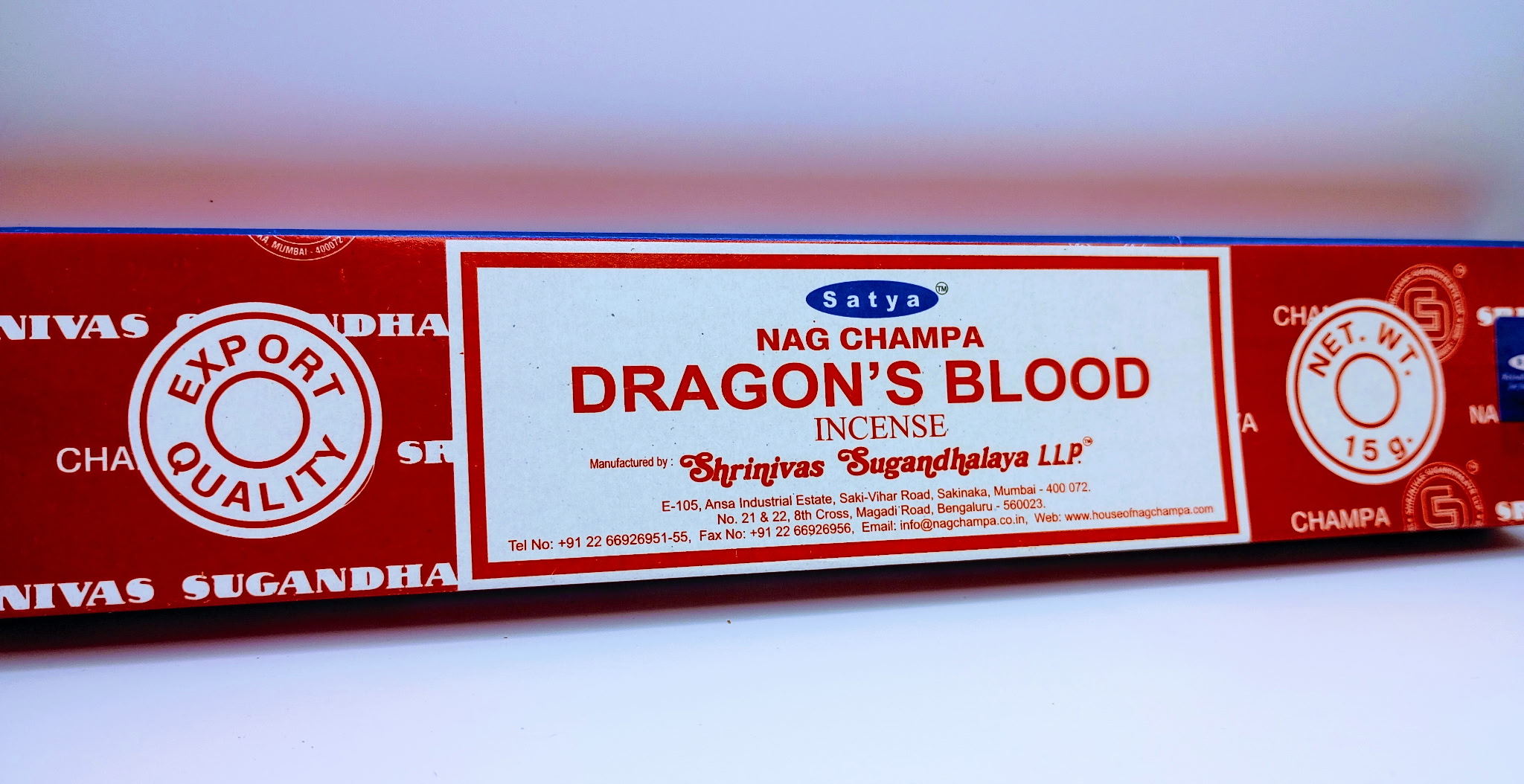 Nag Champa Variety Pack: Dragon's Blood (Incense)
