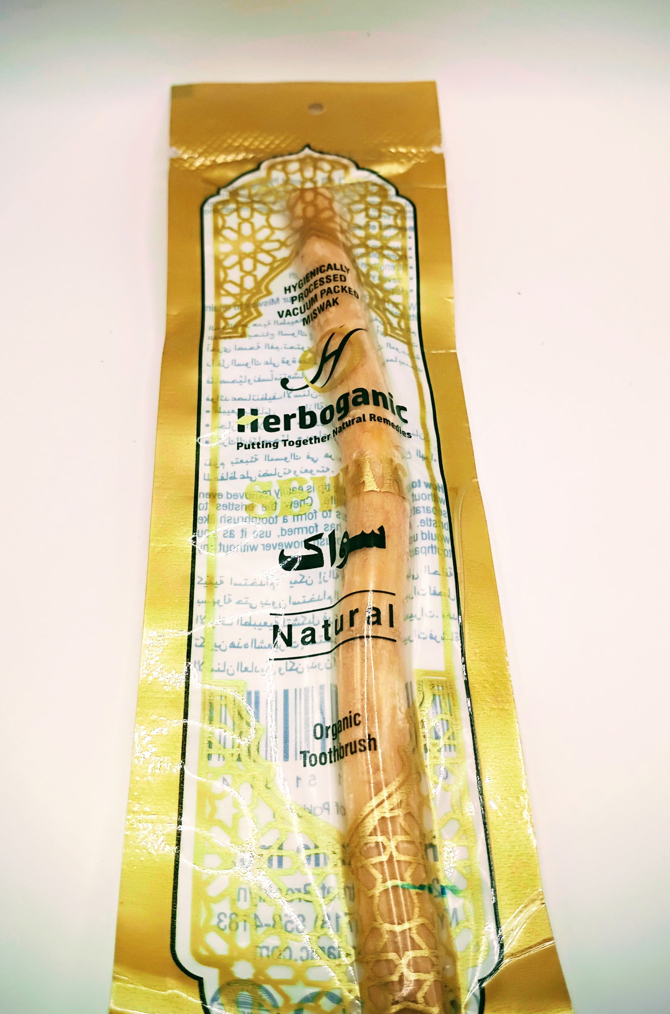 Natural Miswak Toothbrush