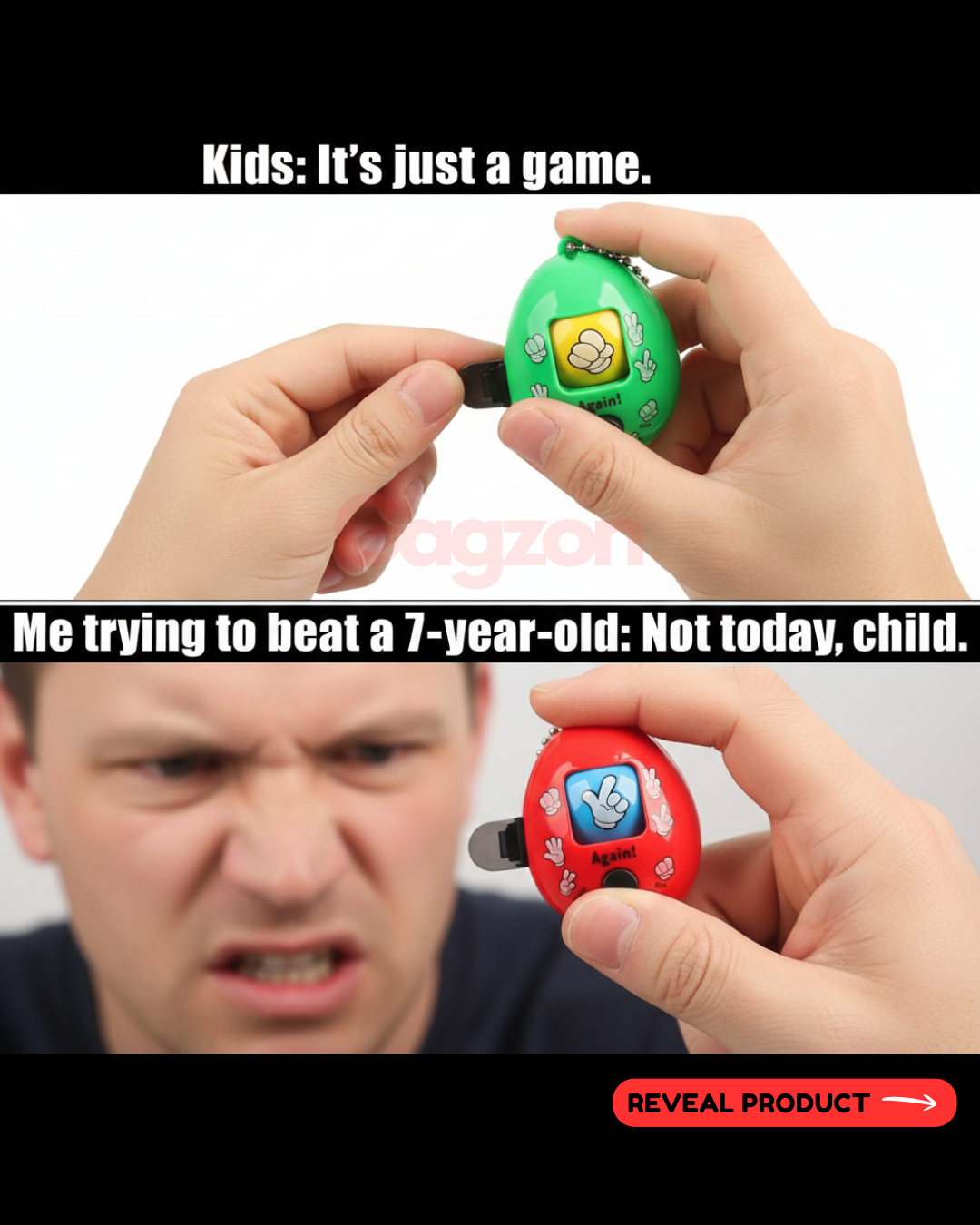 Kids: Relax, it’s just a game. Adults: Victory is the only option. 😂