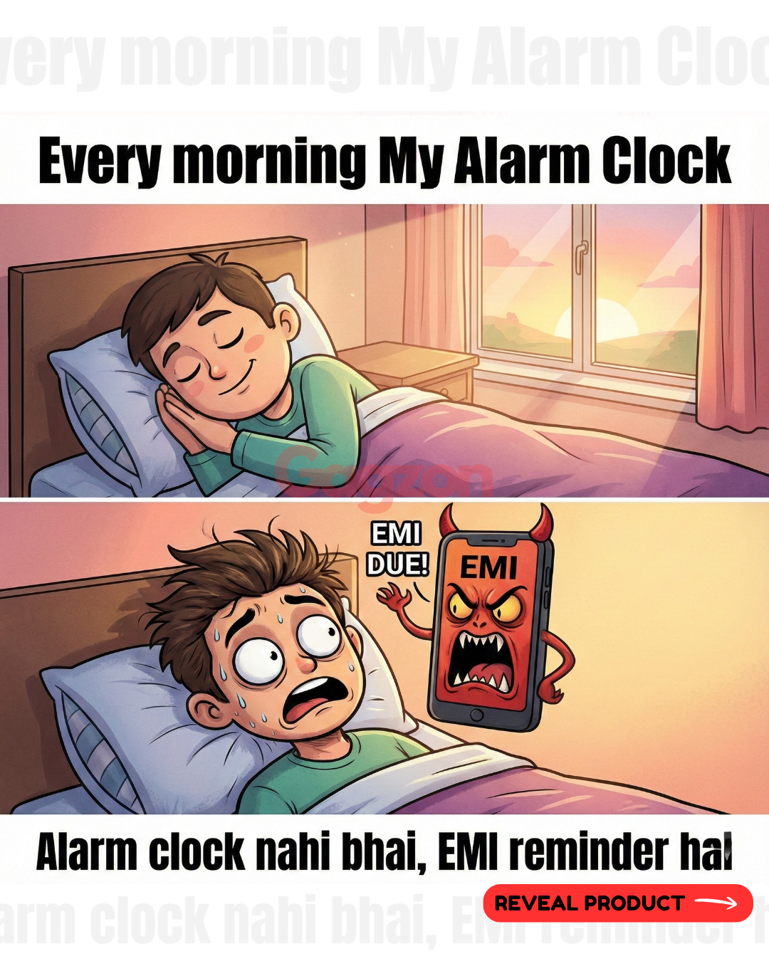 Alarm clock nahi bhai…