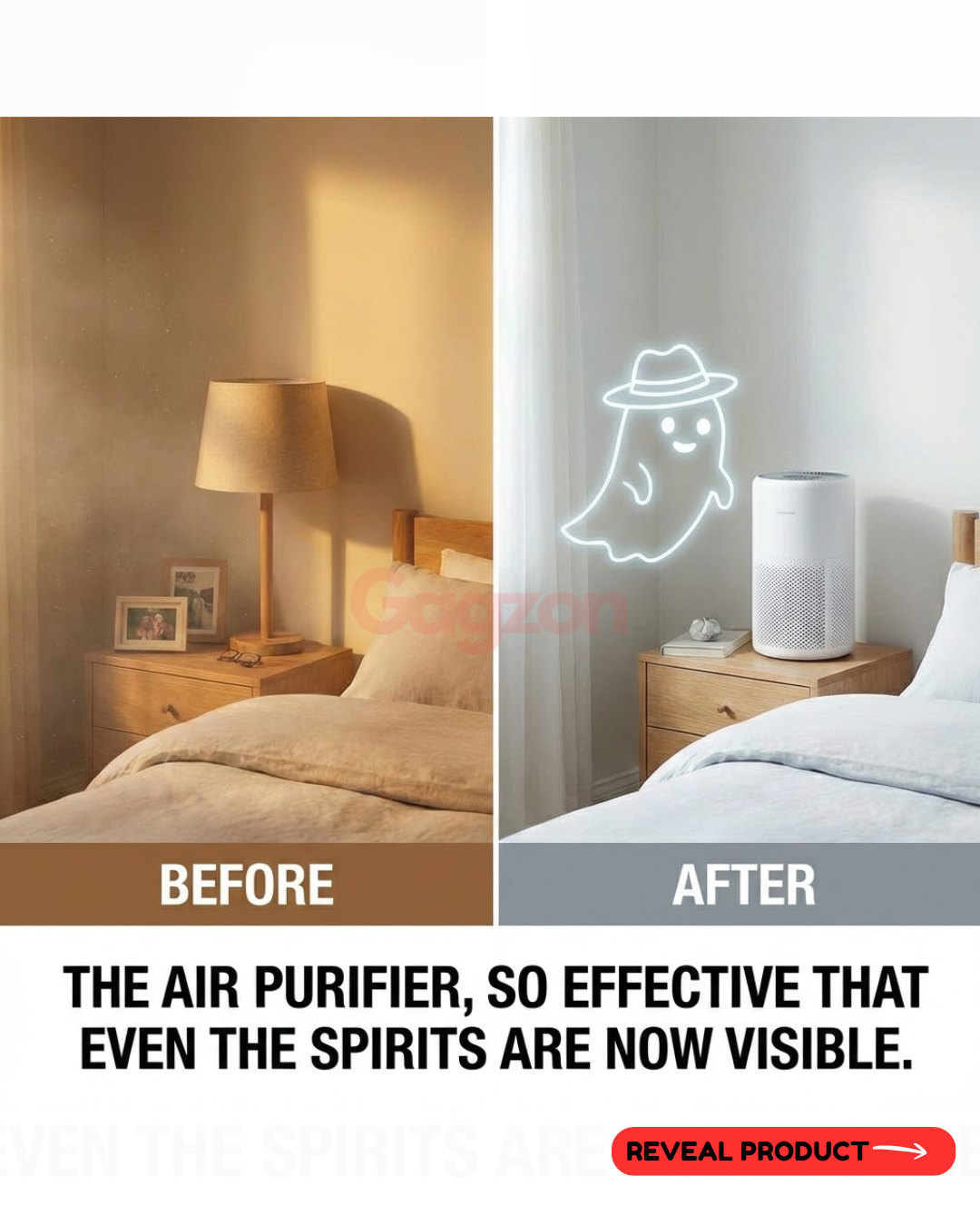 When your air purifier works too well 👻💨 