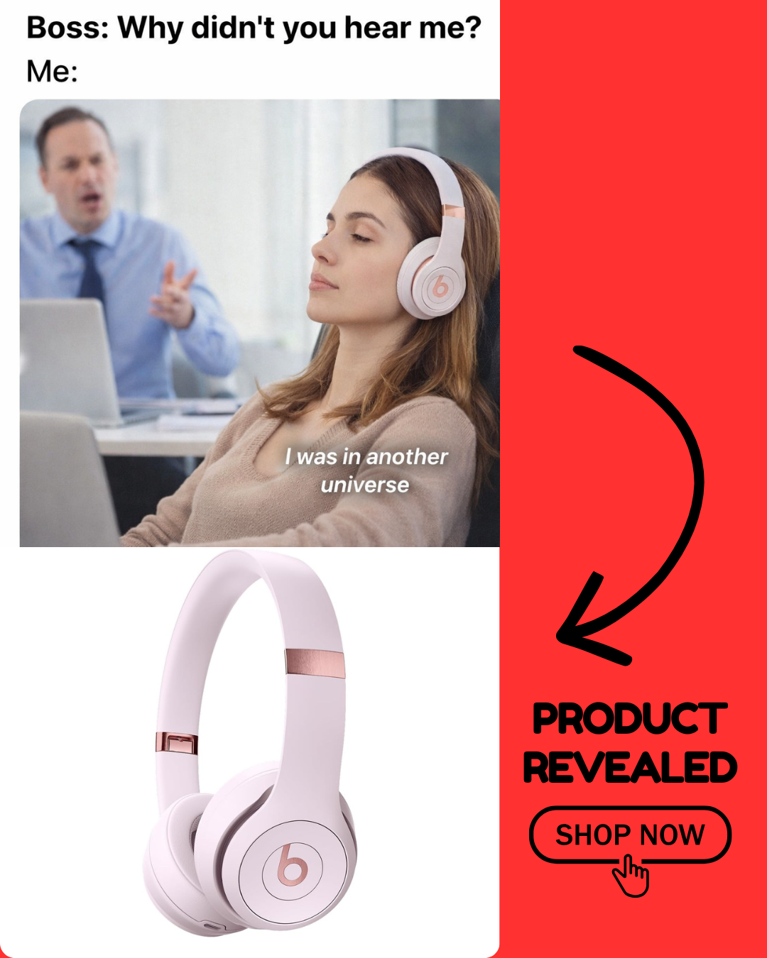 When the boss is talking, deadlines are flying, and you’re mentally somewhere else 🌌