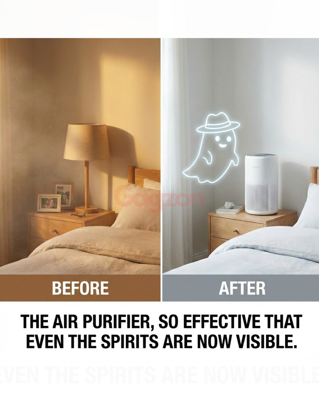 When your air purifier works too well 👻💨