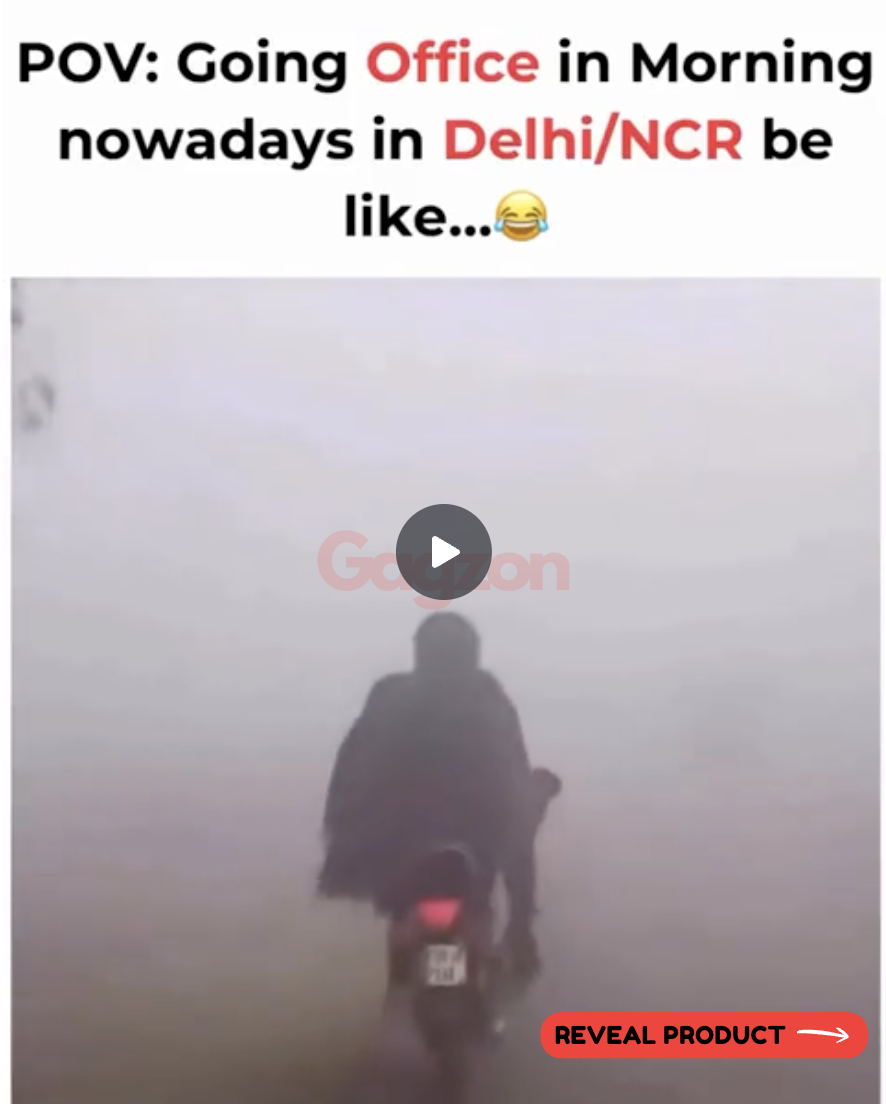 This is not fog, this is Delhi’s morning boss level (Watch video)