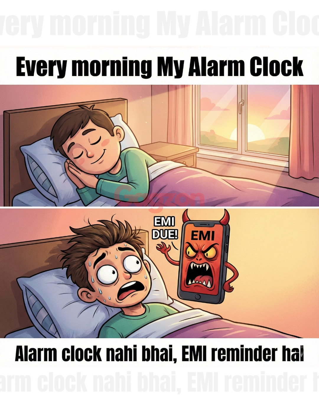 Alarm clock nahi bhai…