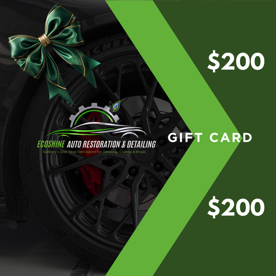 EcoShine E-Gift Card - The Perfect Detailing Treat