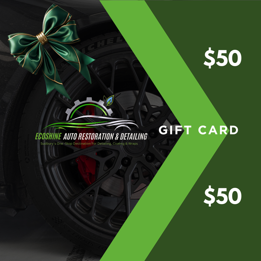 EcoShine E-Gift Card - The Perfect Detailing Treat
