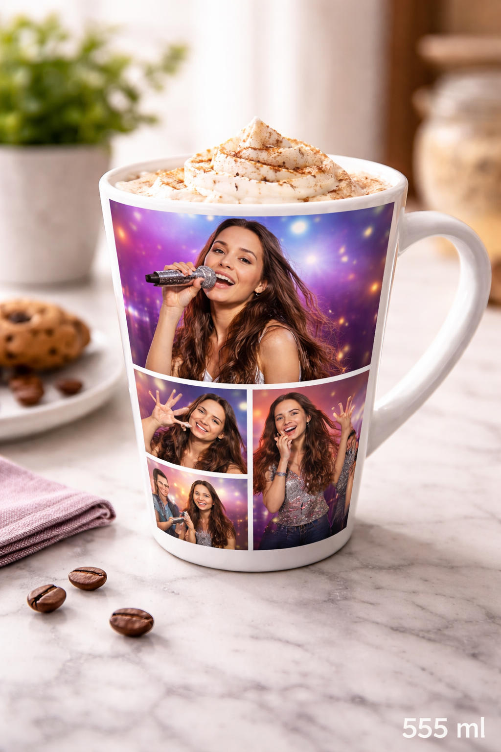 Taza cónica de 355 ml