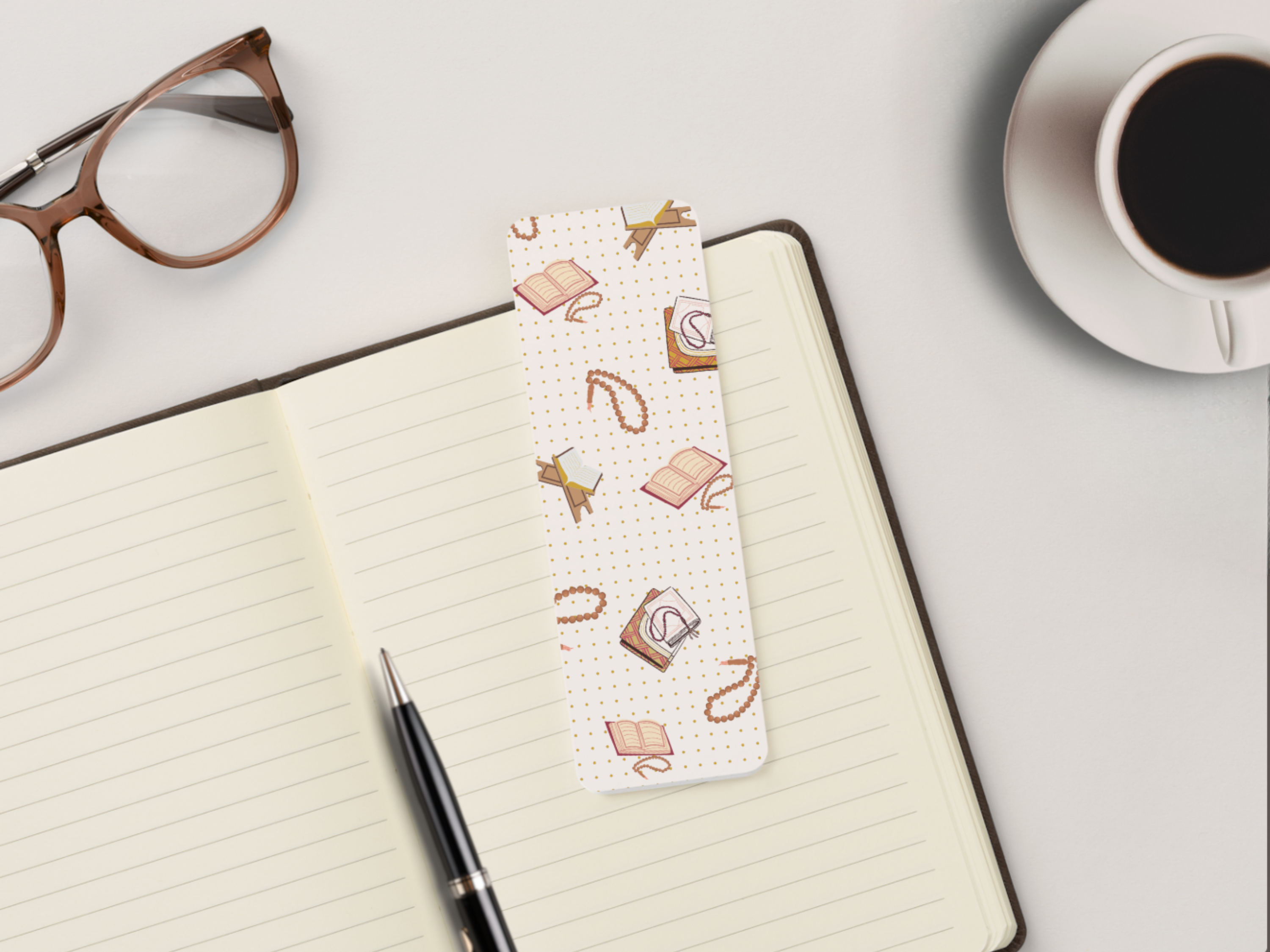 Ramadan-Themed Illustrated Bookmark