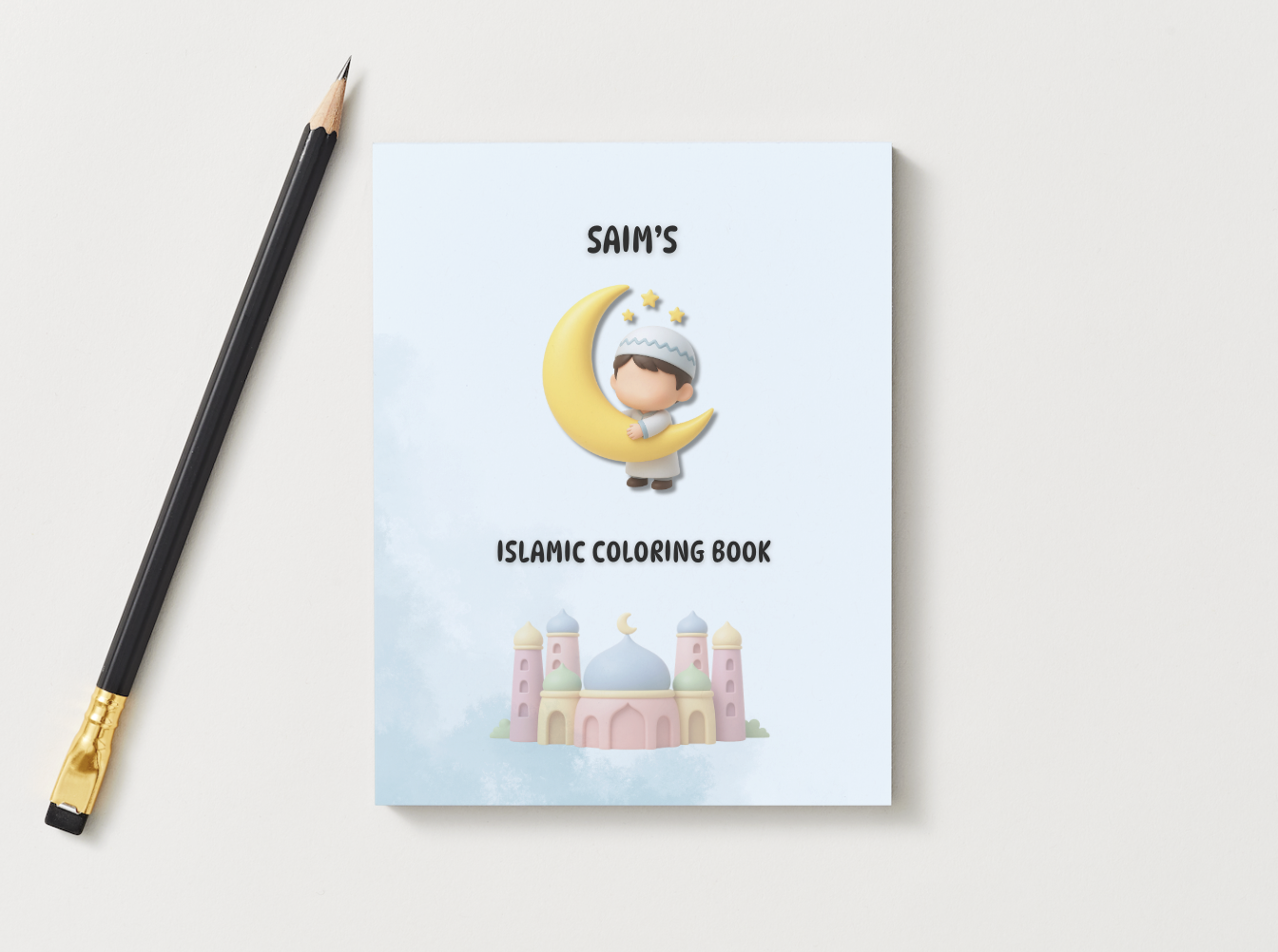 Personalized Islamic Coloring Book 