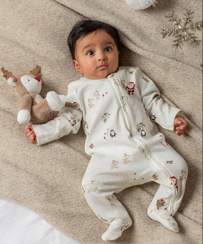 Night Before Christmas Sleepsuit