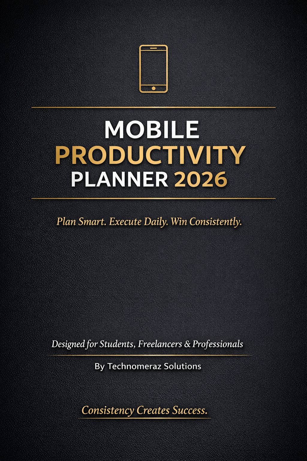 Mobile Productivity Planner 2026