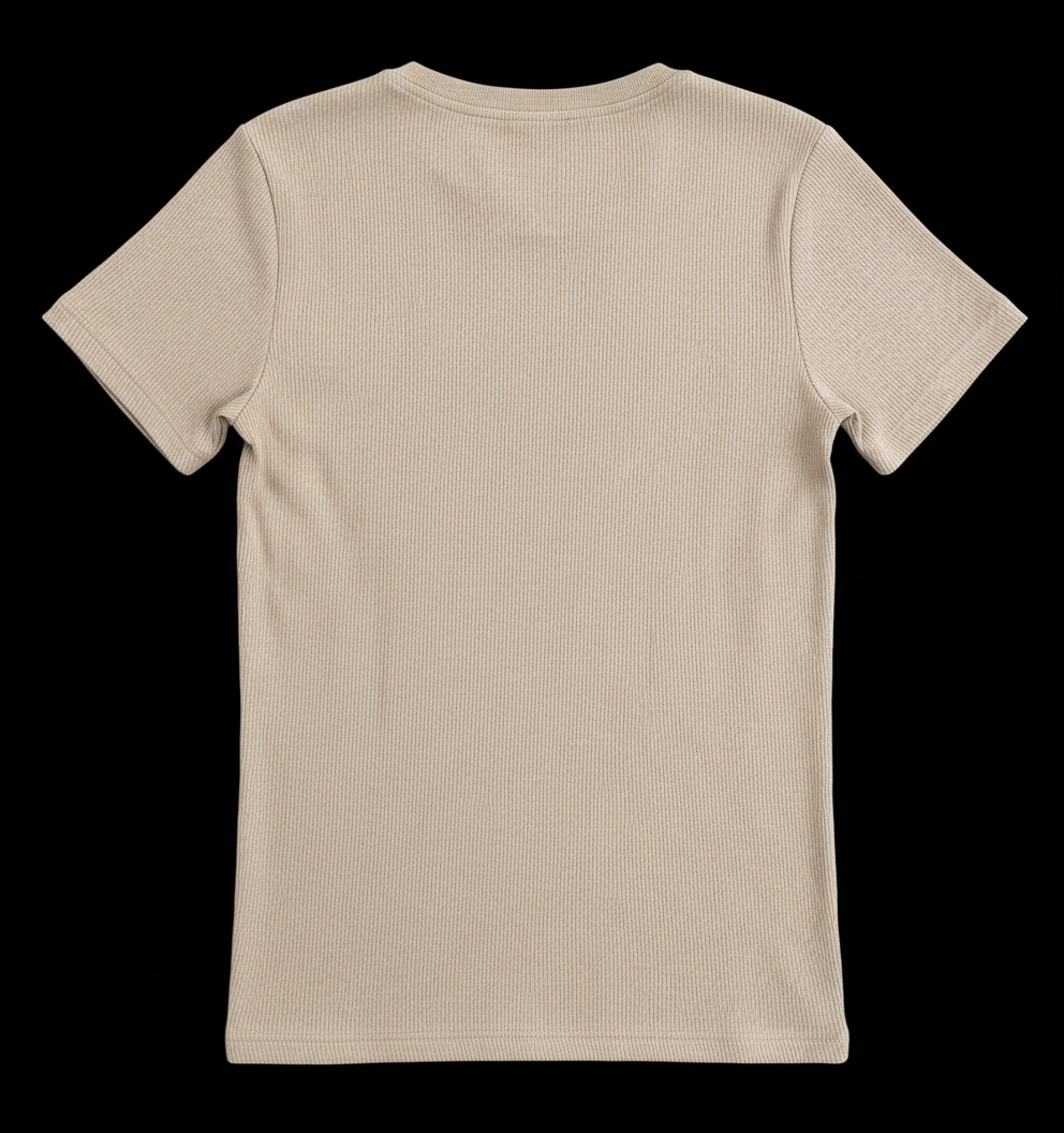 Rio Walks River Tee (Dark Beige)