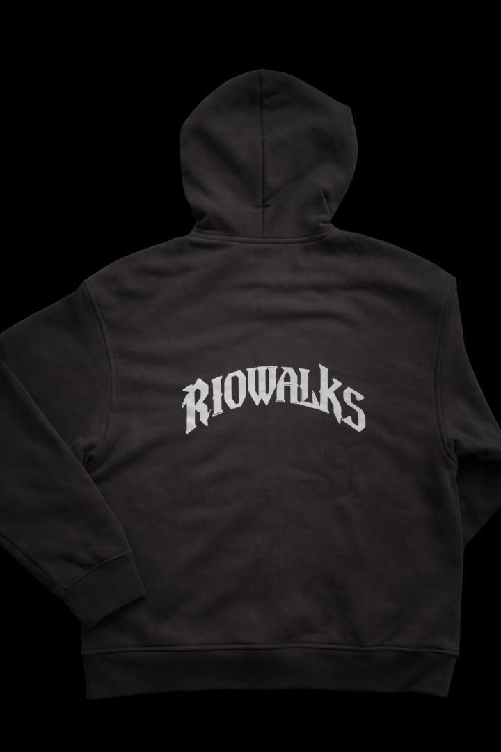 Rio Walks Gothic Hoodie (Dark Grey)