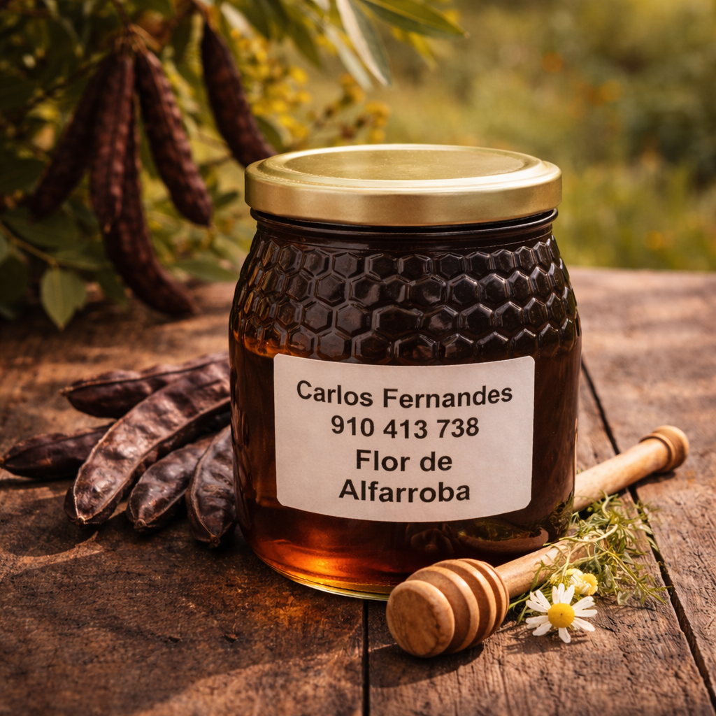 Mel Flor de Alfarroba