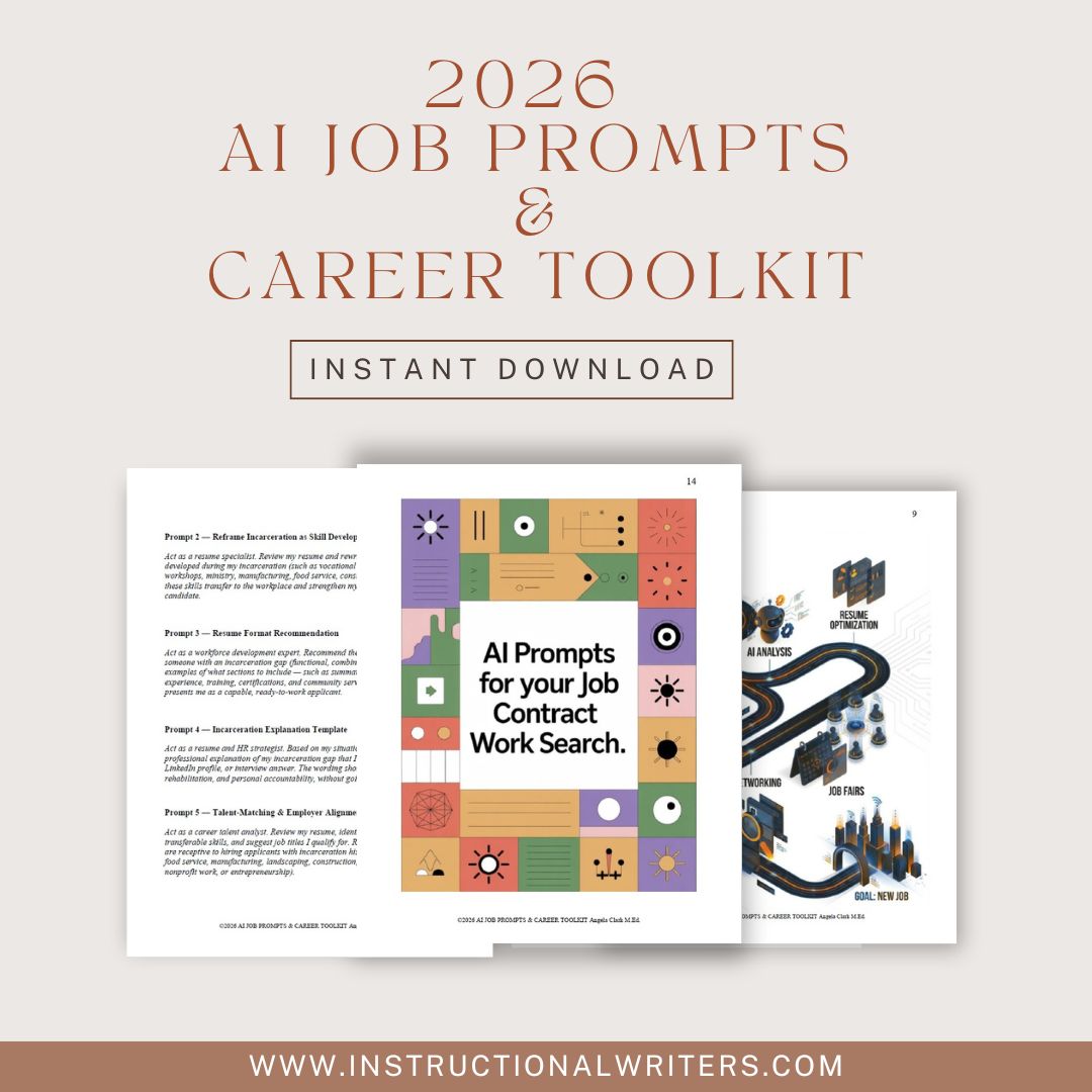 2026 AI Job Prompts & Career Toolkit - Find Jobs Faster With Smart Prompts  (Digital Download)