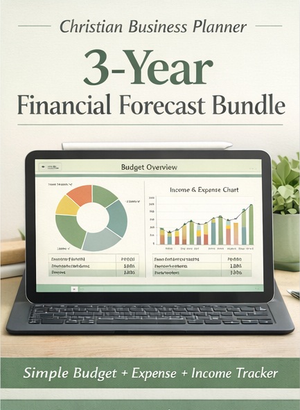 The Christian Business Planner Excel Workbook: Financial Bundle