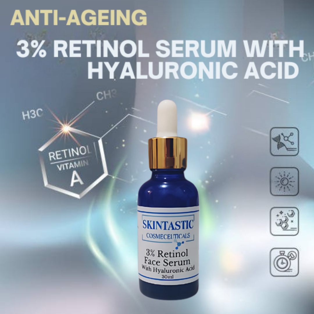 3% Retinol Serum With Hyaluronic Acid