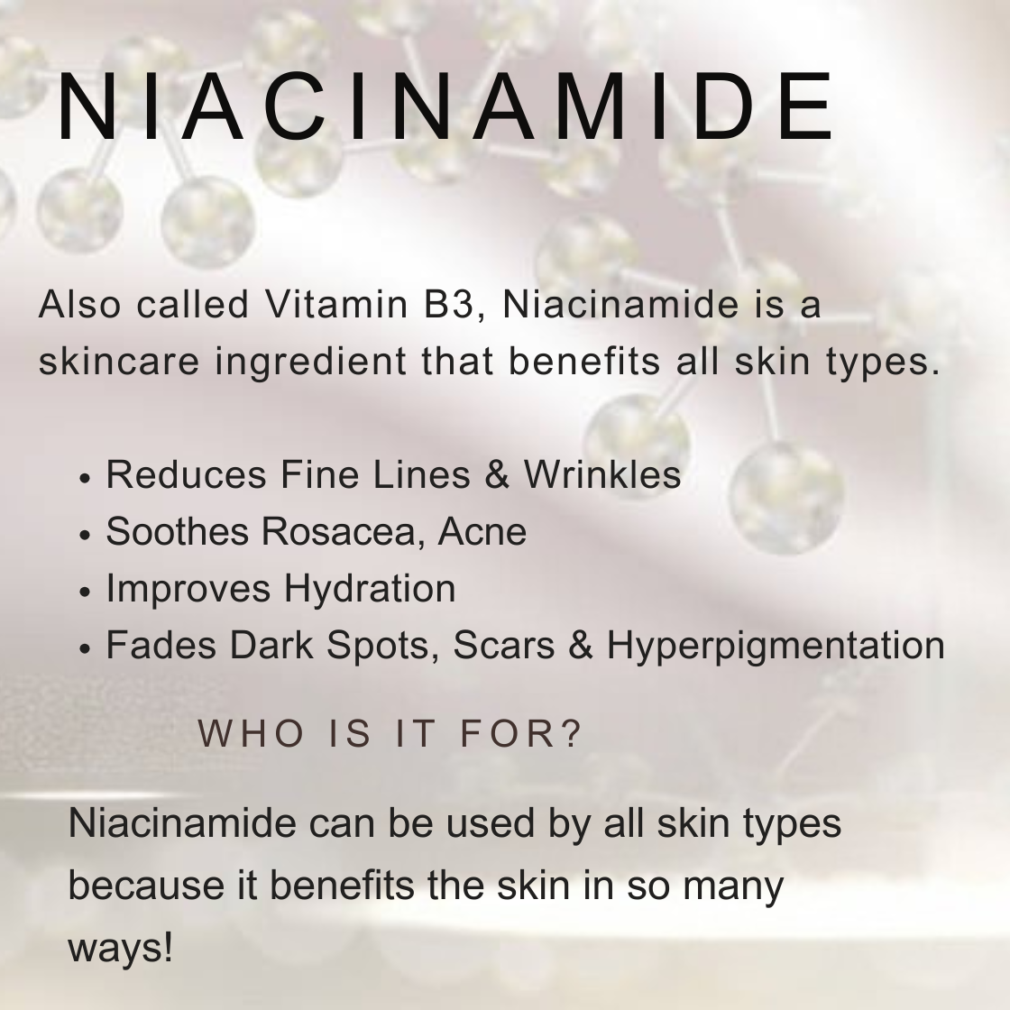 20% Niacinamide Serum with Hyaluronic Acid 30ml
