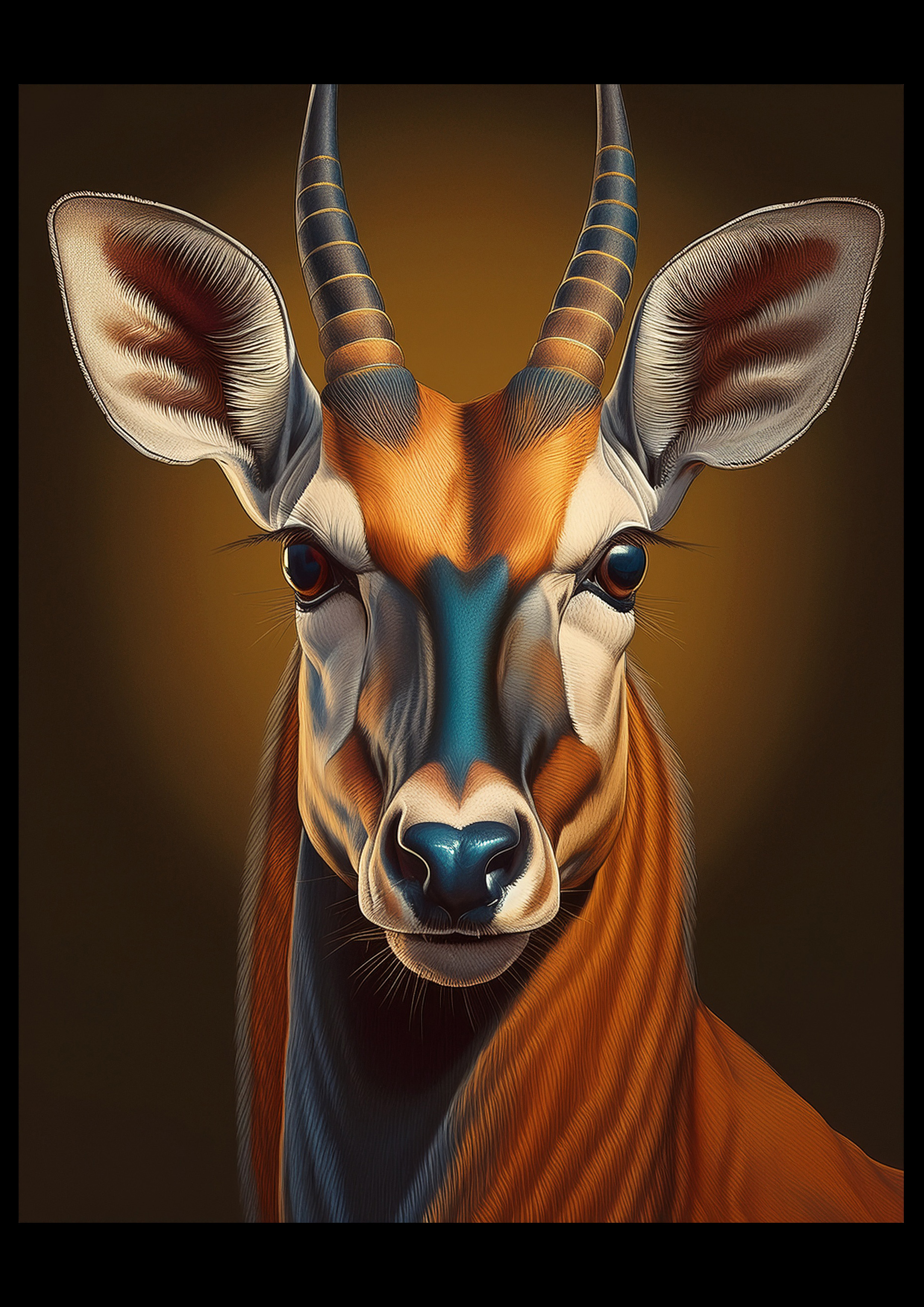 Kunst Afbeelding Okapi