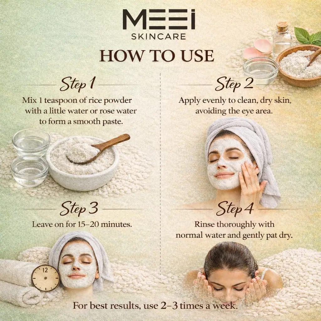 MEEi Rice Anti Aging Facial Mask Powder