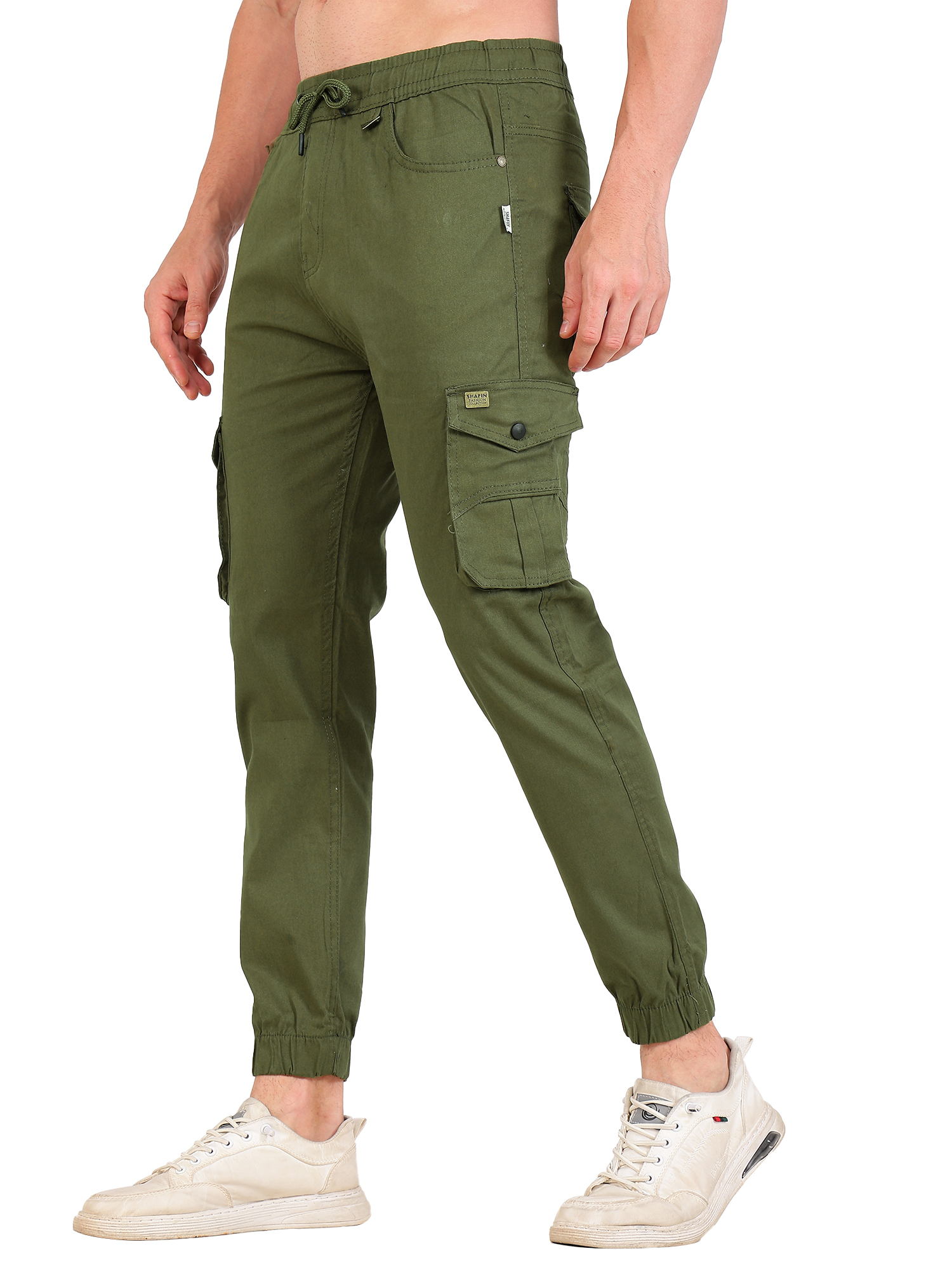 Men's Olive Green Cargo Pants