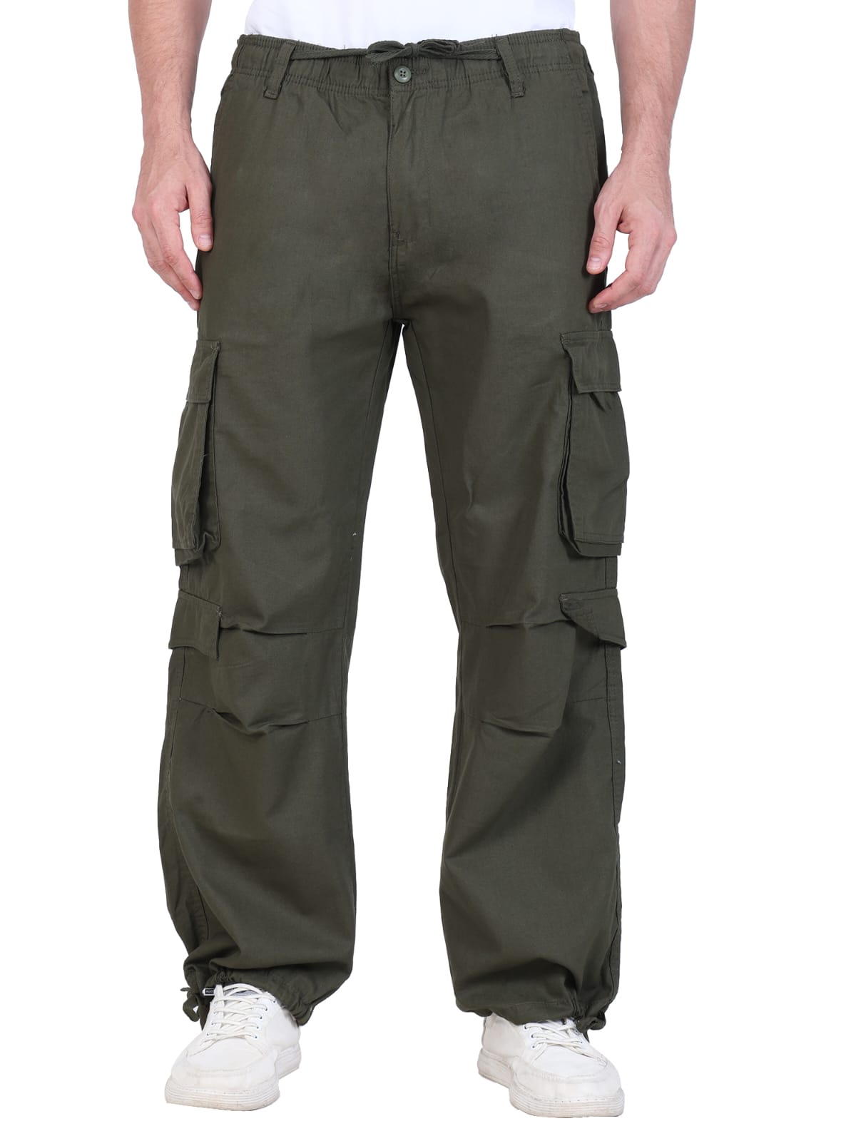 Men's Olive Cargo Pants