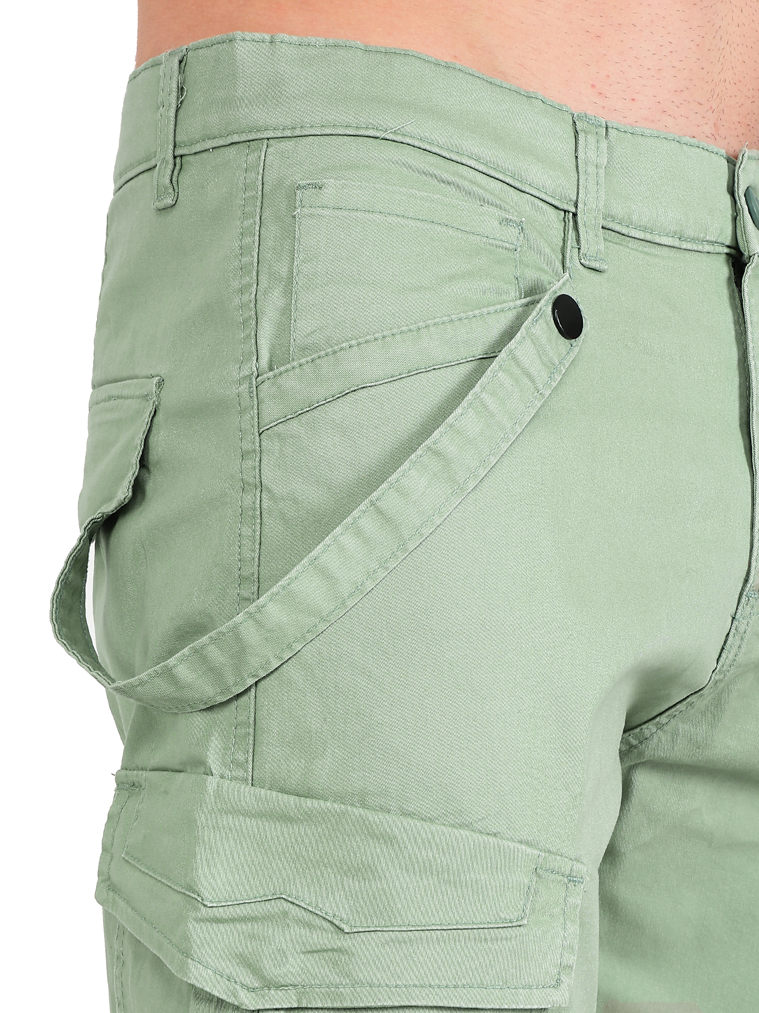 Men's Olive Green Cargo Pants