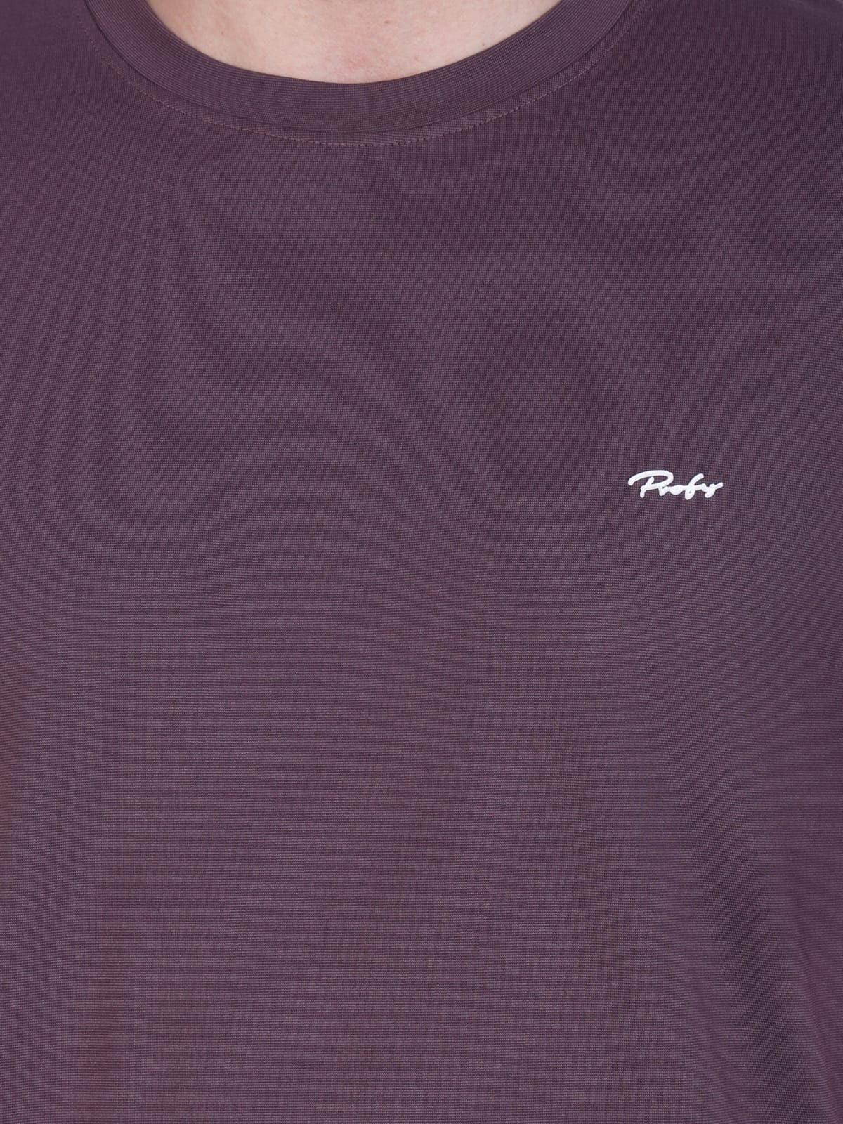Men's Plain Maroon T-Shirt