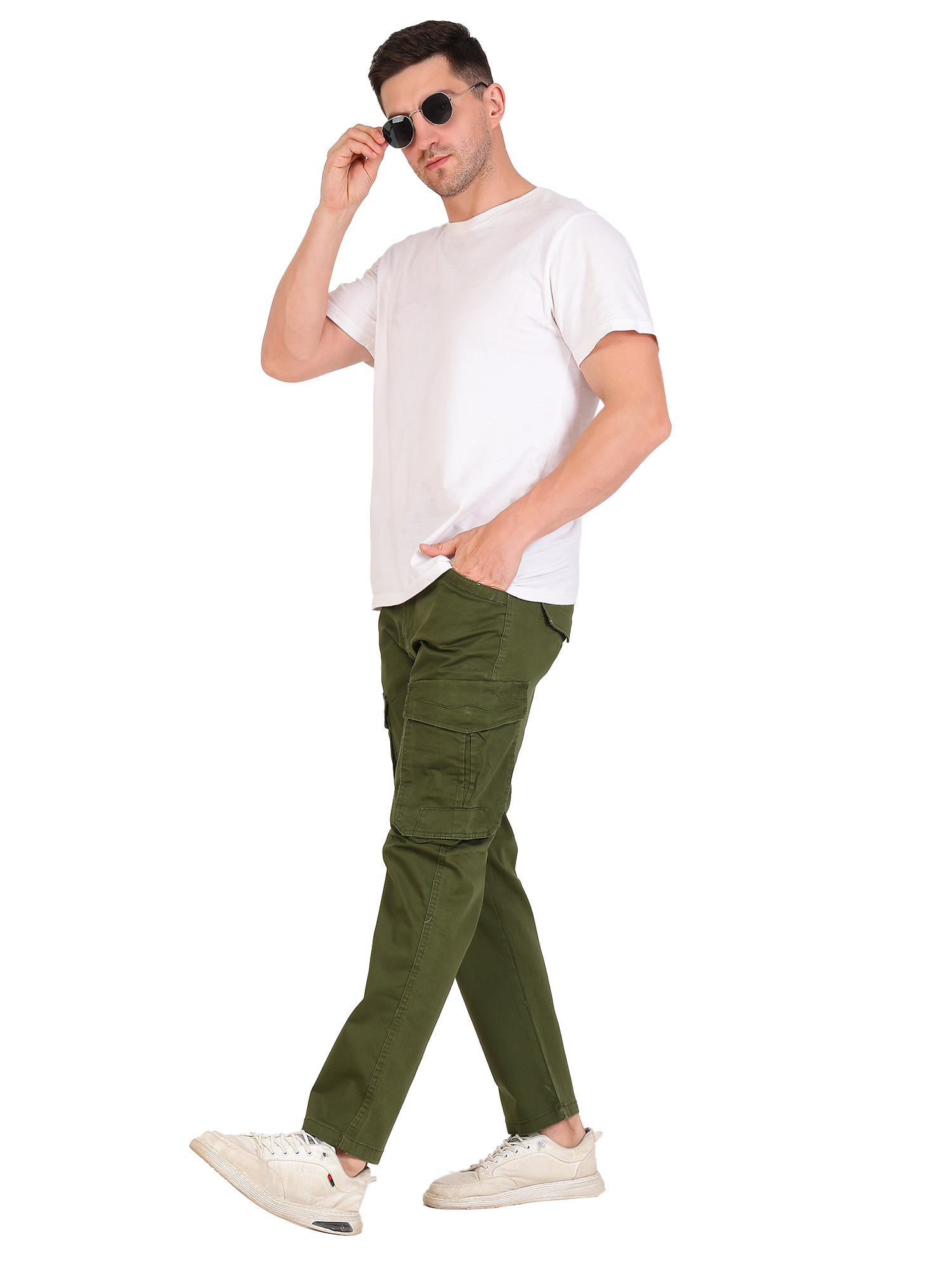 Men's Olive Green Cargo Pants