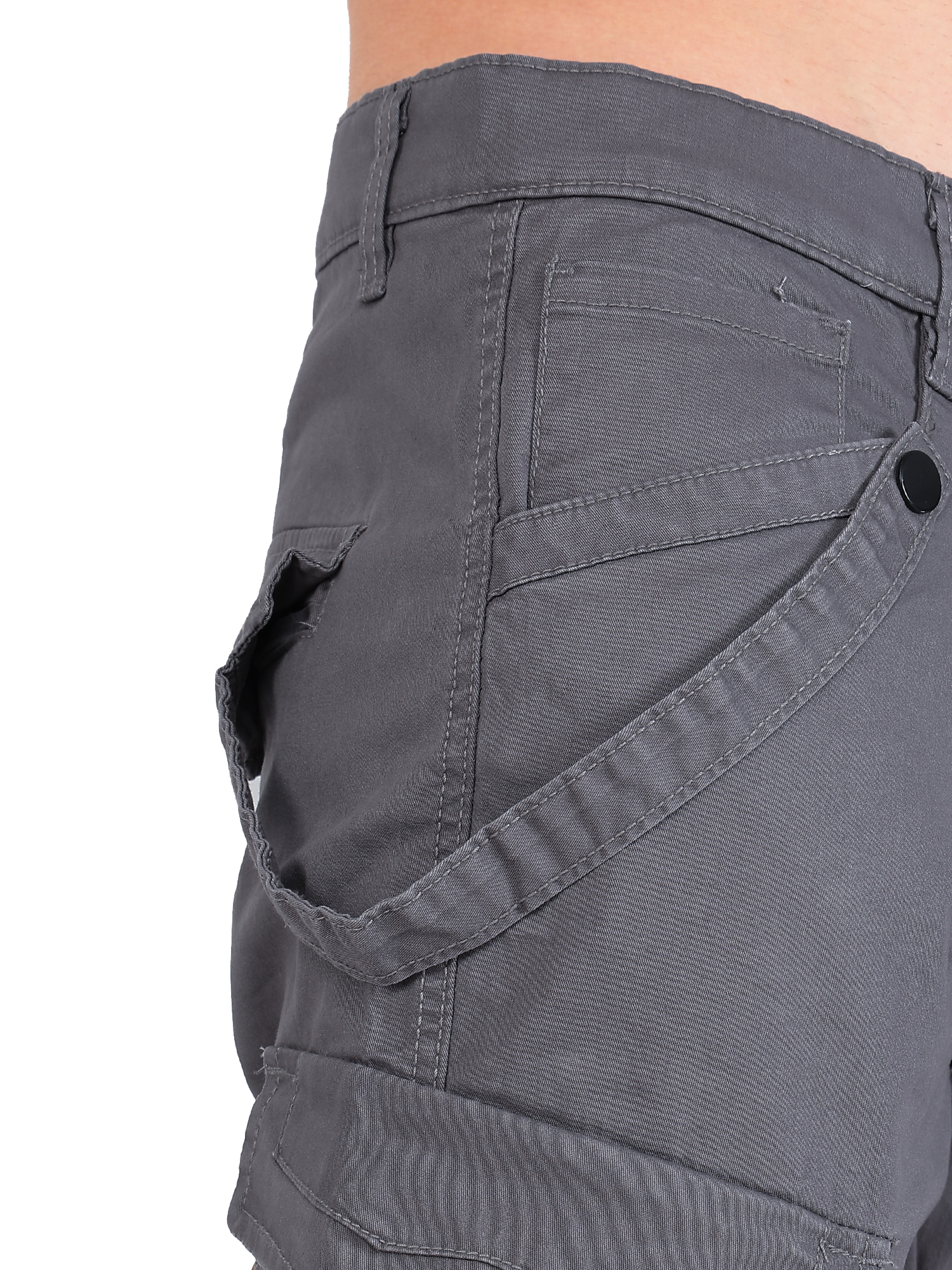 Men's Grey Cargo Pants