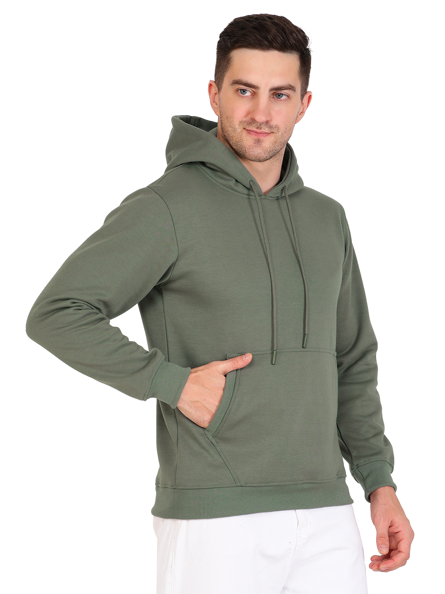 Classic Olive Green Hoodie