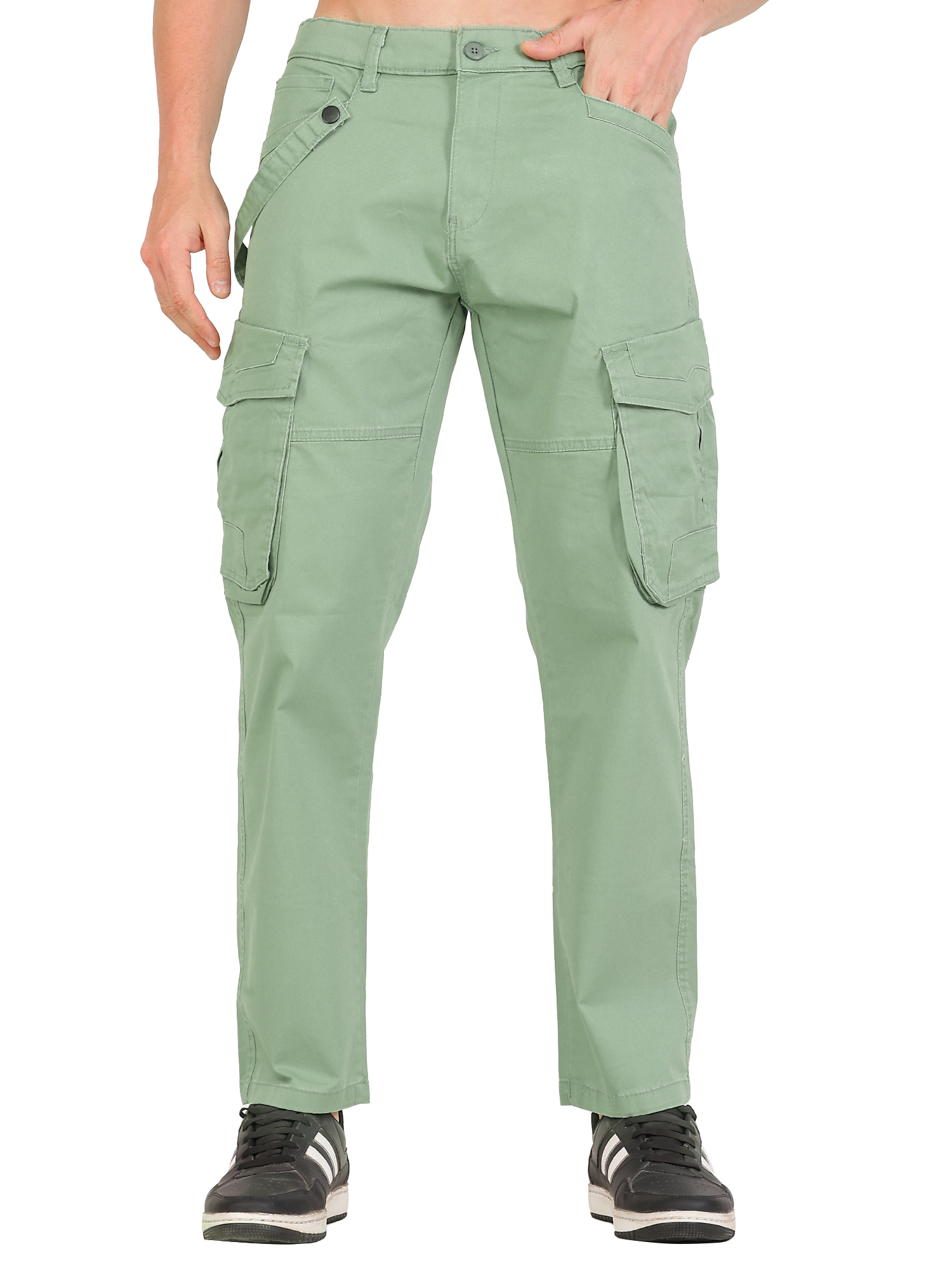 Men's Olive Green Cargo Pants