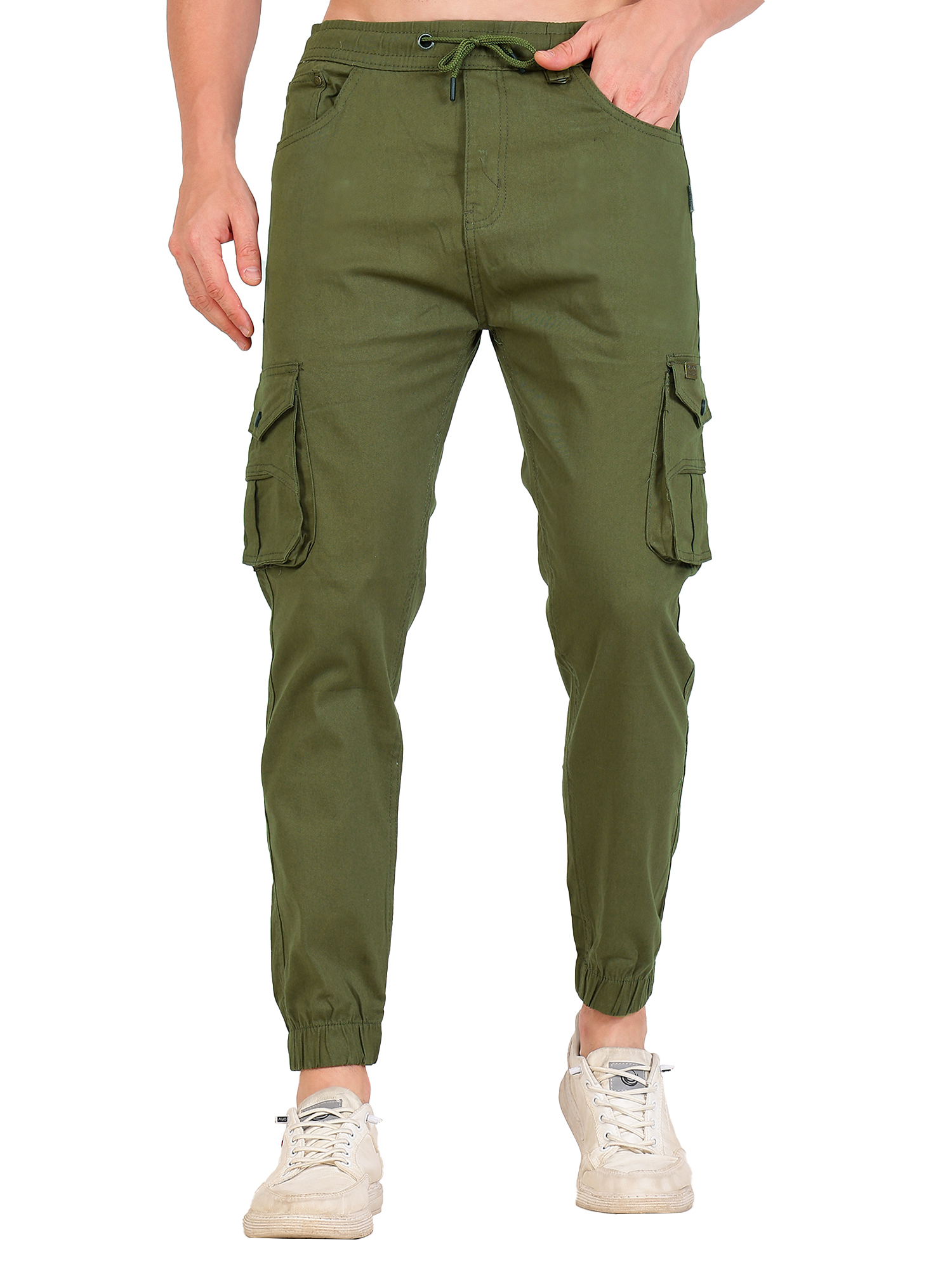 Men's Olive Green Cargo Pants