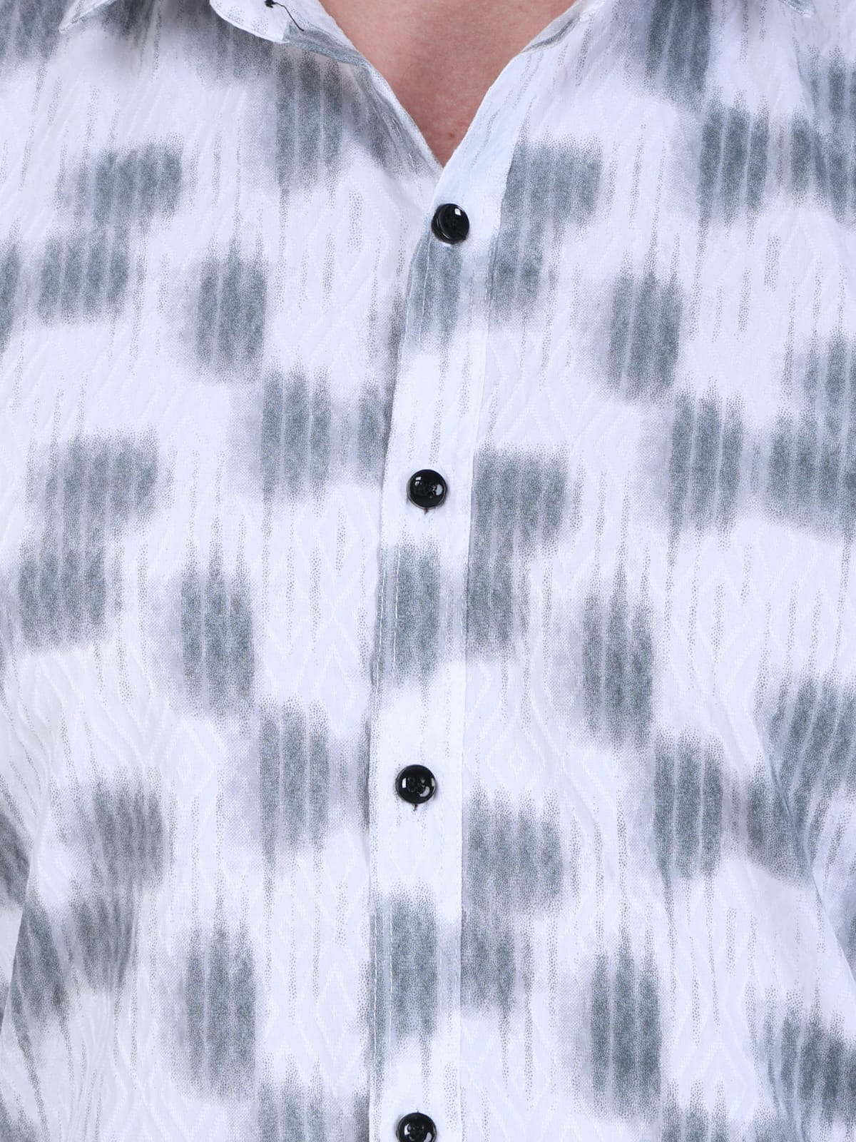 Men's Patterned Long Sleeve Shirt