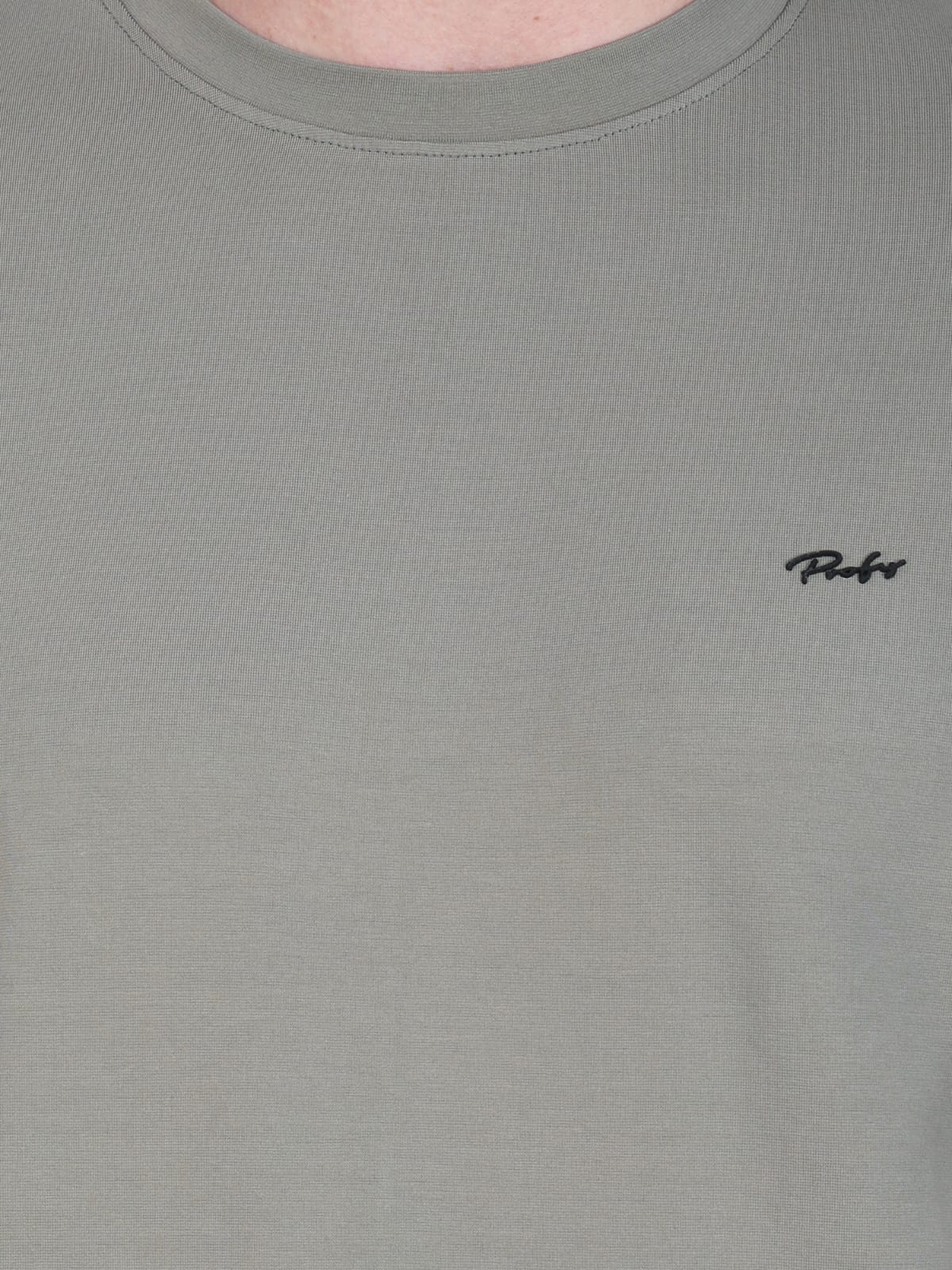 Olive Green Casual T-Shirt