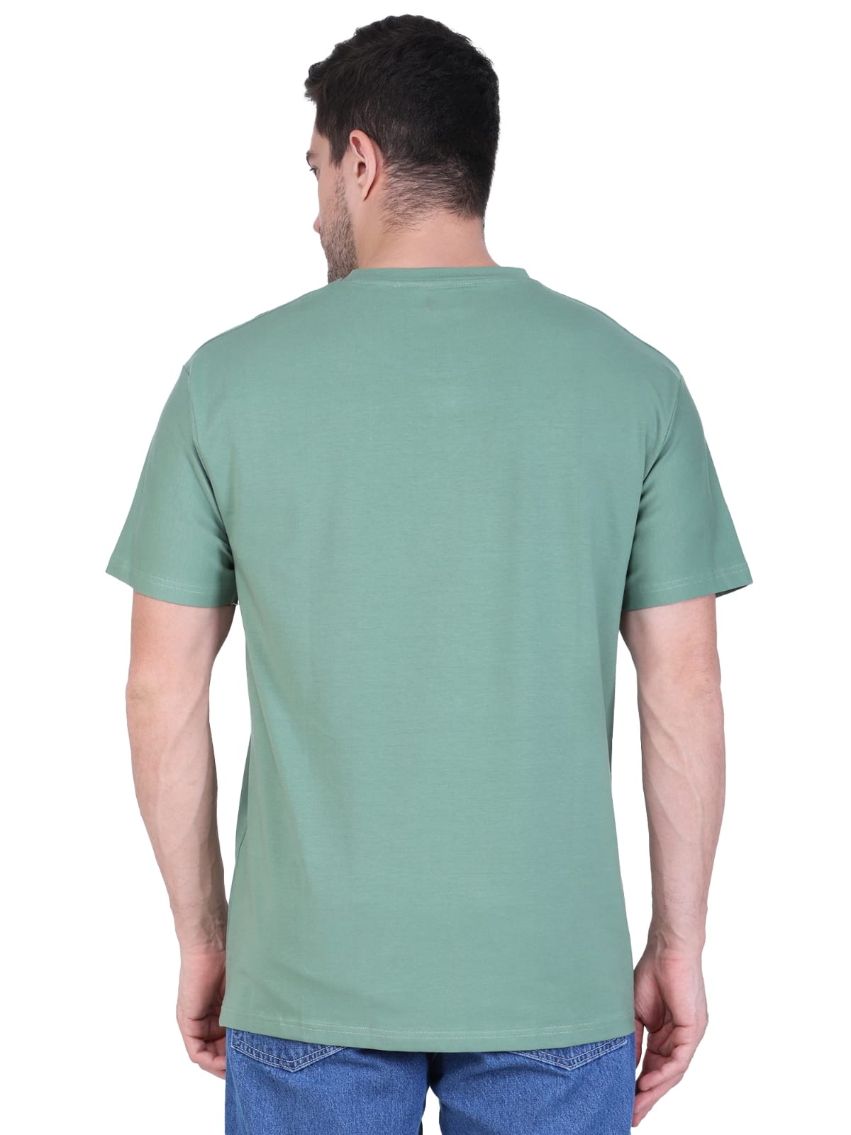 Green Casual Printed T-Shirt